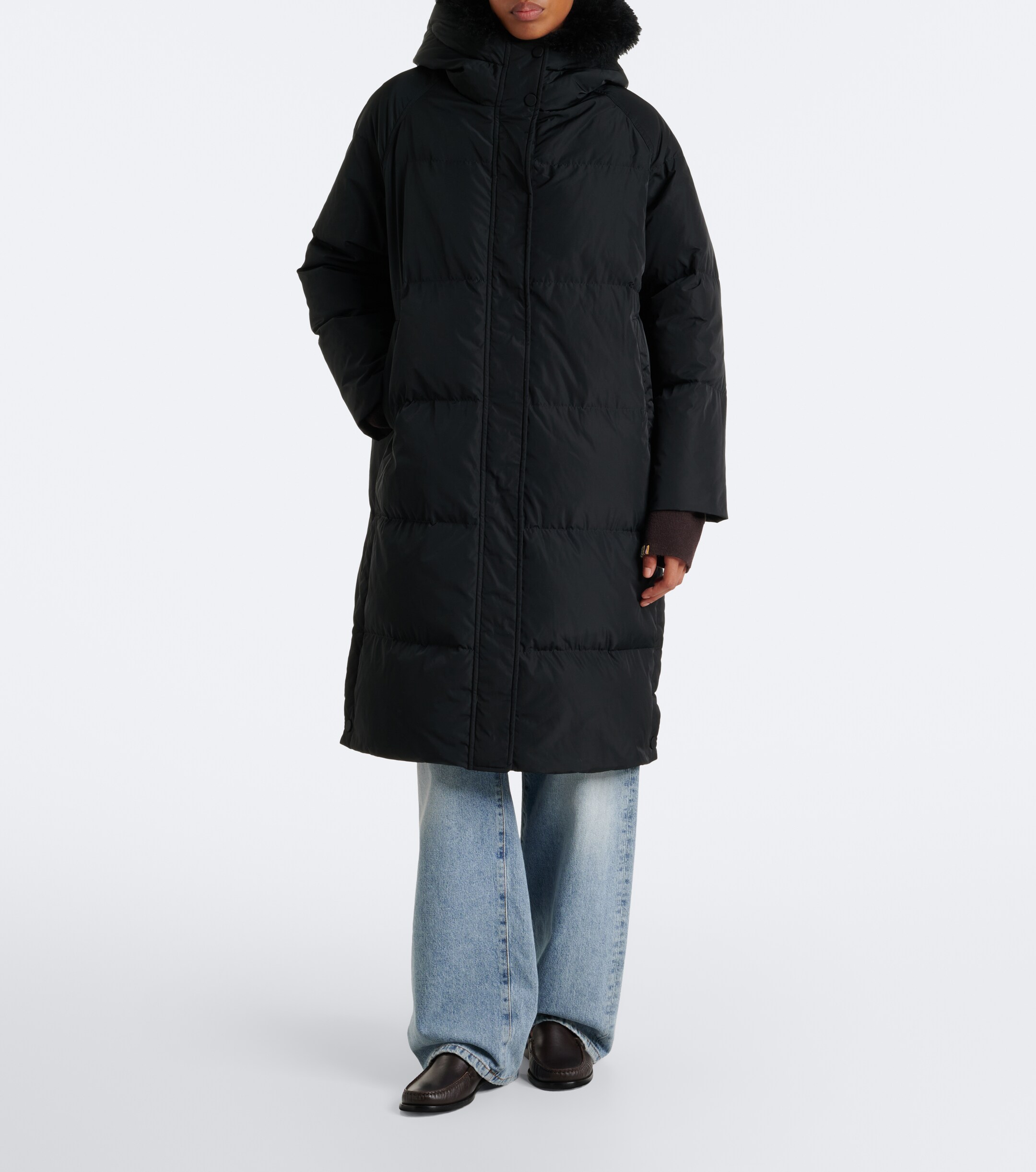 Yves Salomon Yves Salomon Hooded down coat
