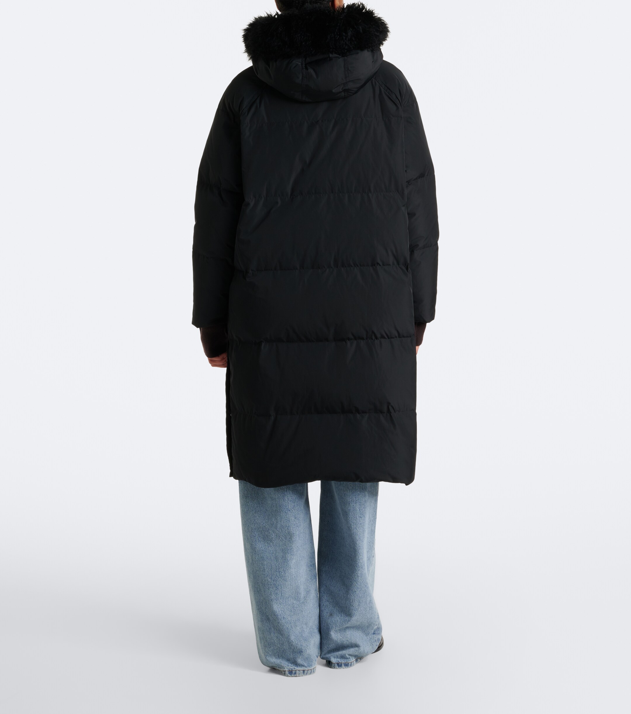 Yves Salomon Yves Salomon Hooded down coat