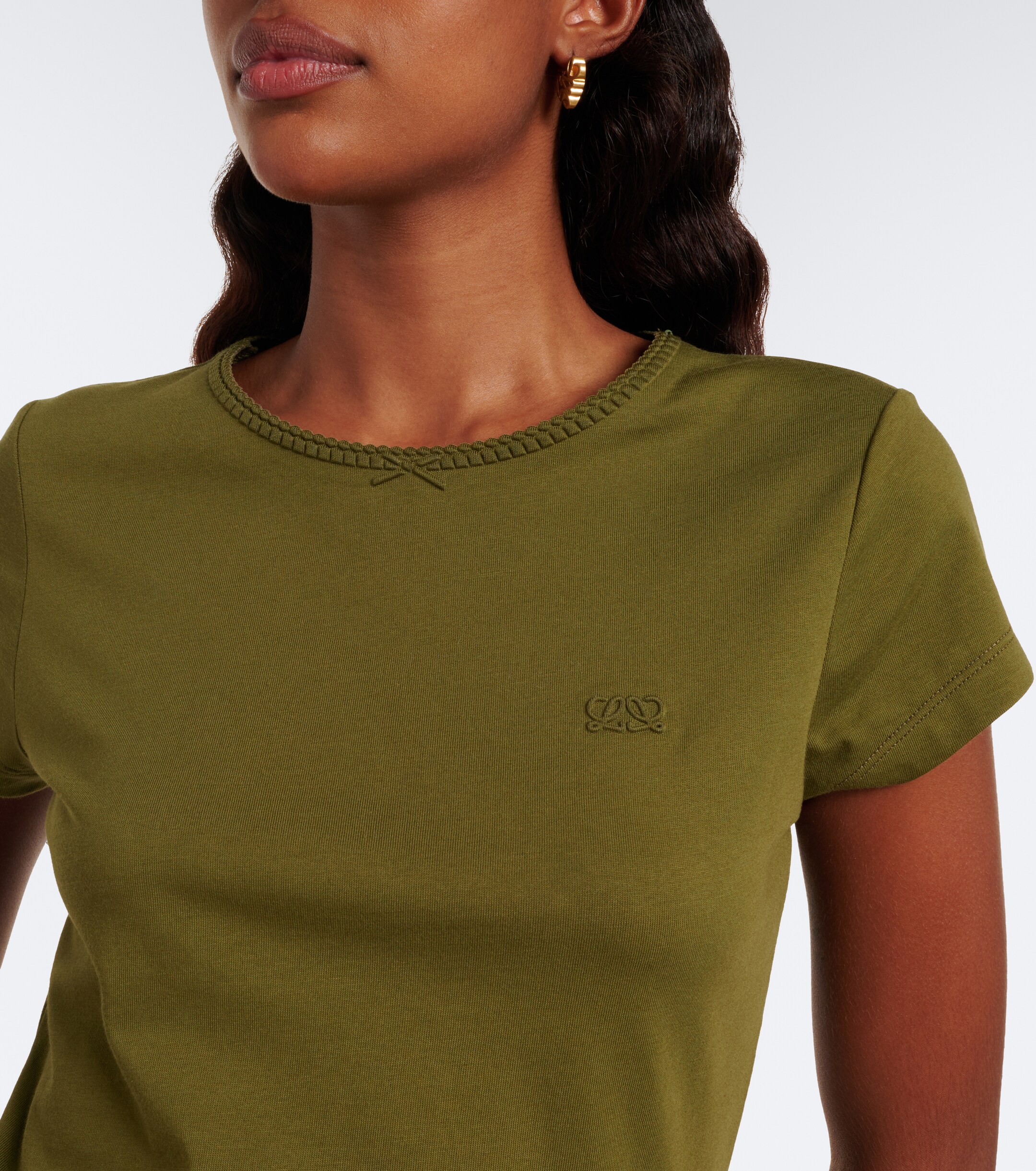 Loewe Loewe Double L cotton jersey T-shirt