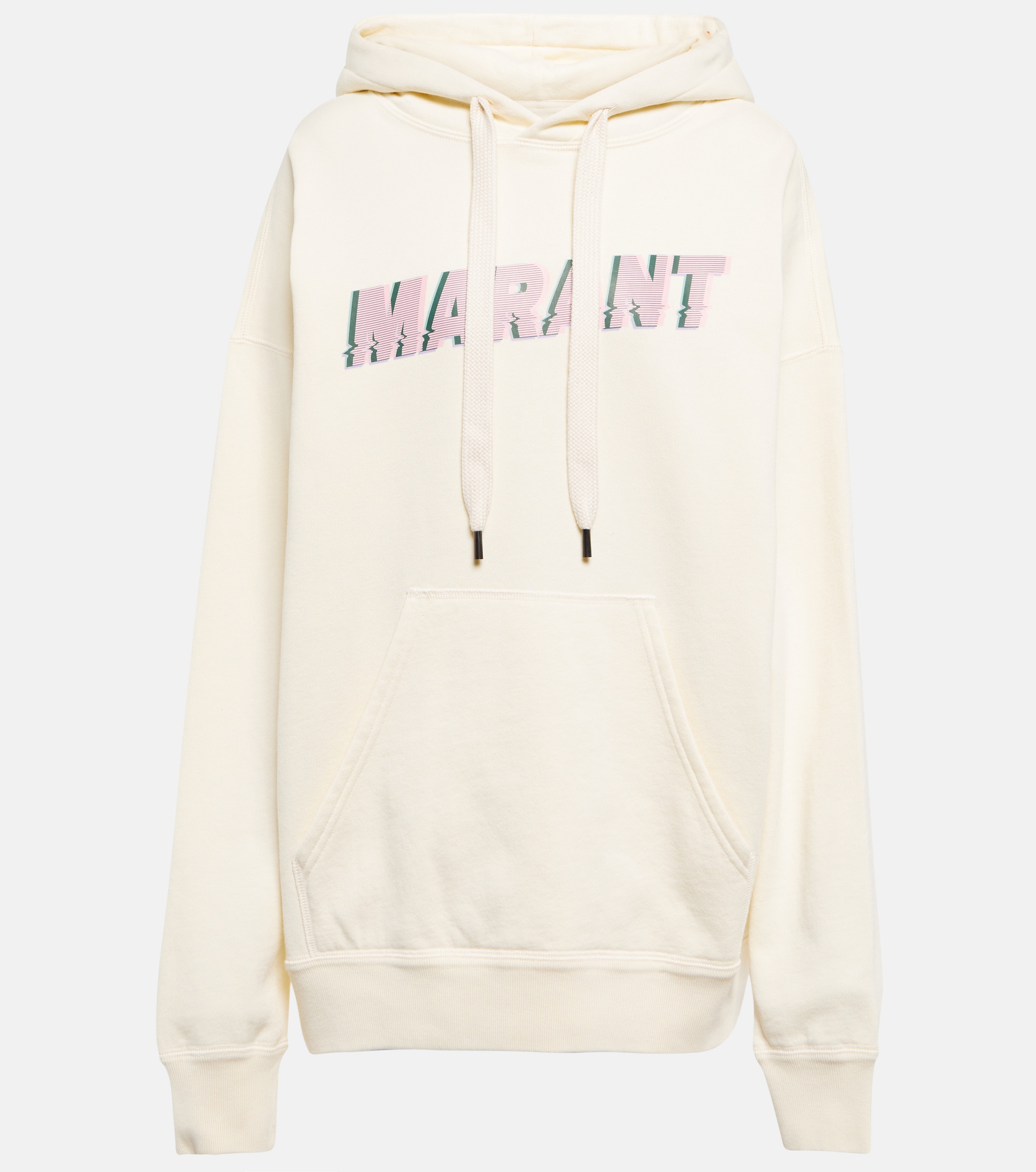 Marant Étoile Mansel logo cotton-blend hoodie