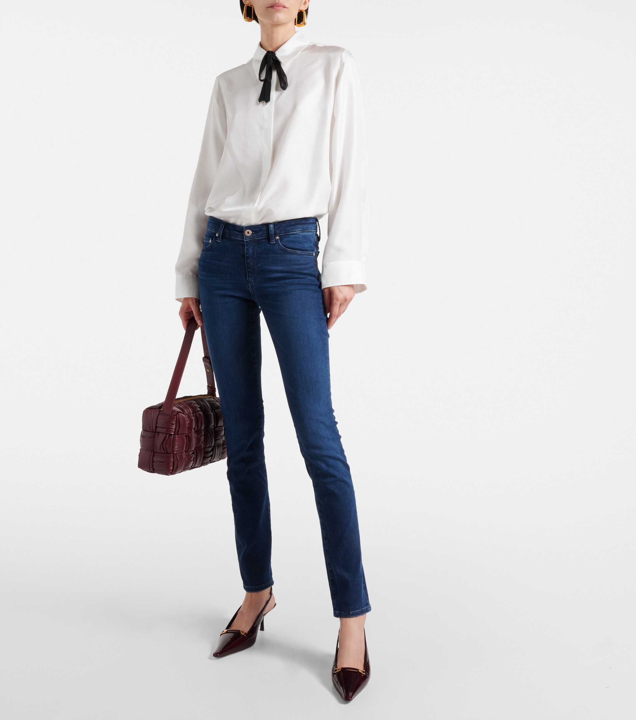 AG Jeans Prima high-rise skinny jeans thumbnail