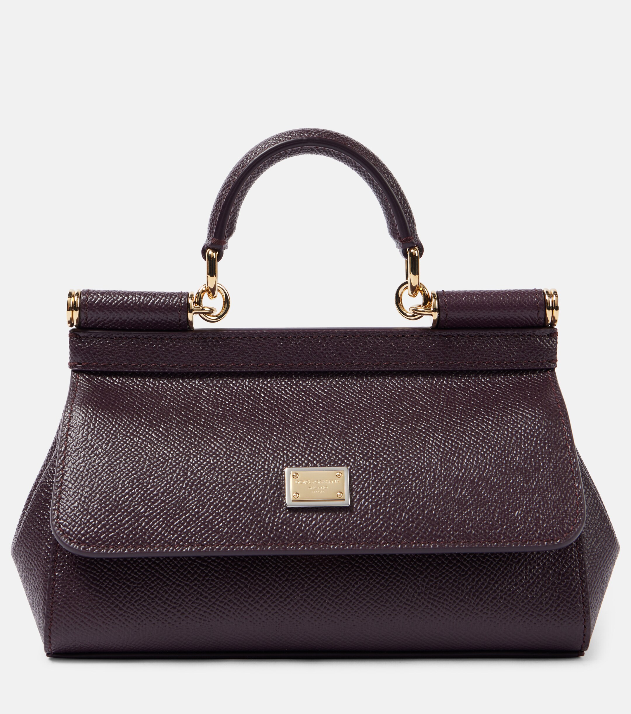 Dolce&Gabbana Sicily Small leather tote bag
