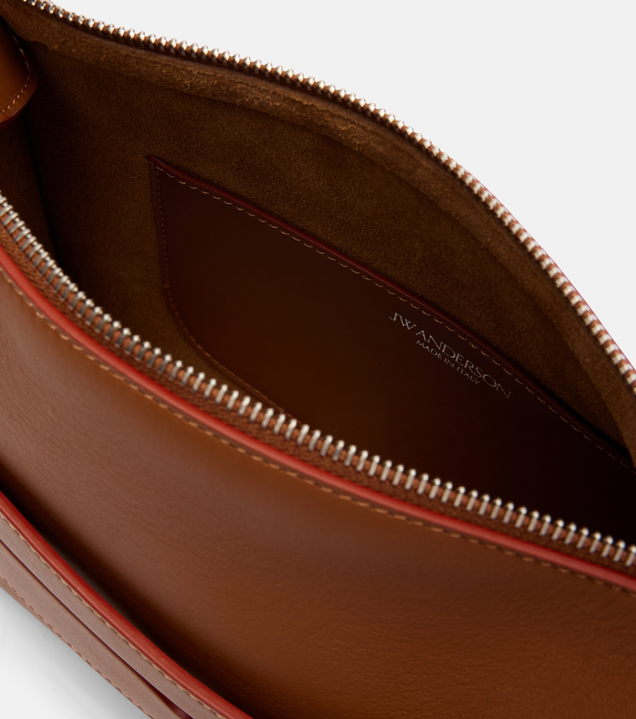 Jw Anderson Loafer leather top-handle bag
