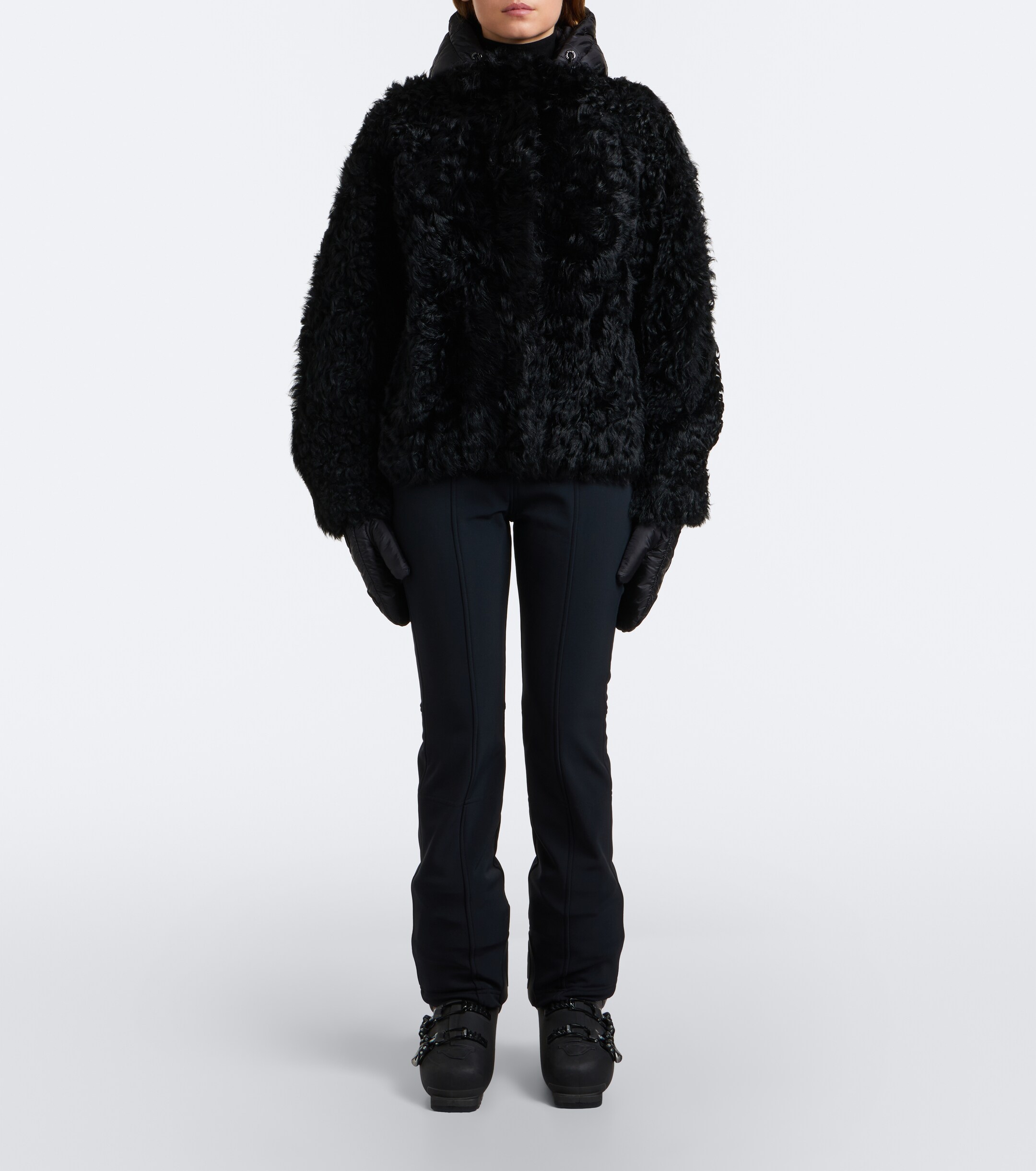 BOGNER Bogner Liz hooded shearling jacket