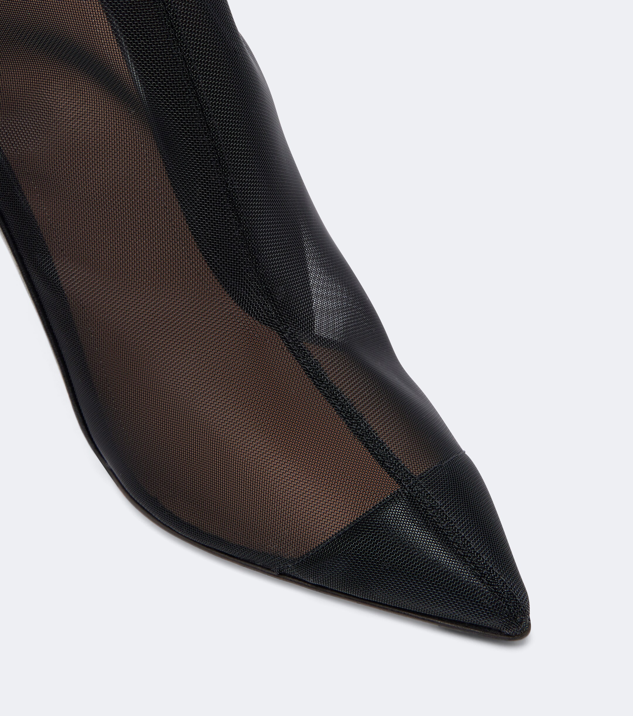 Malone Souliers Malone Souliers Arc leather-trimmed mesh ankle boots