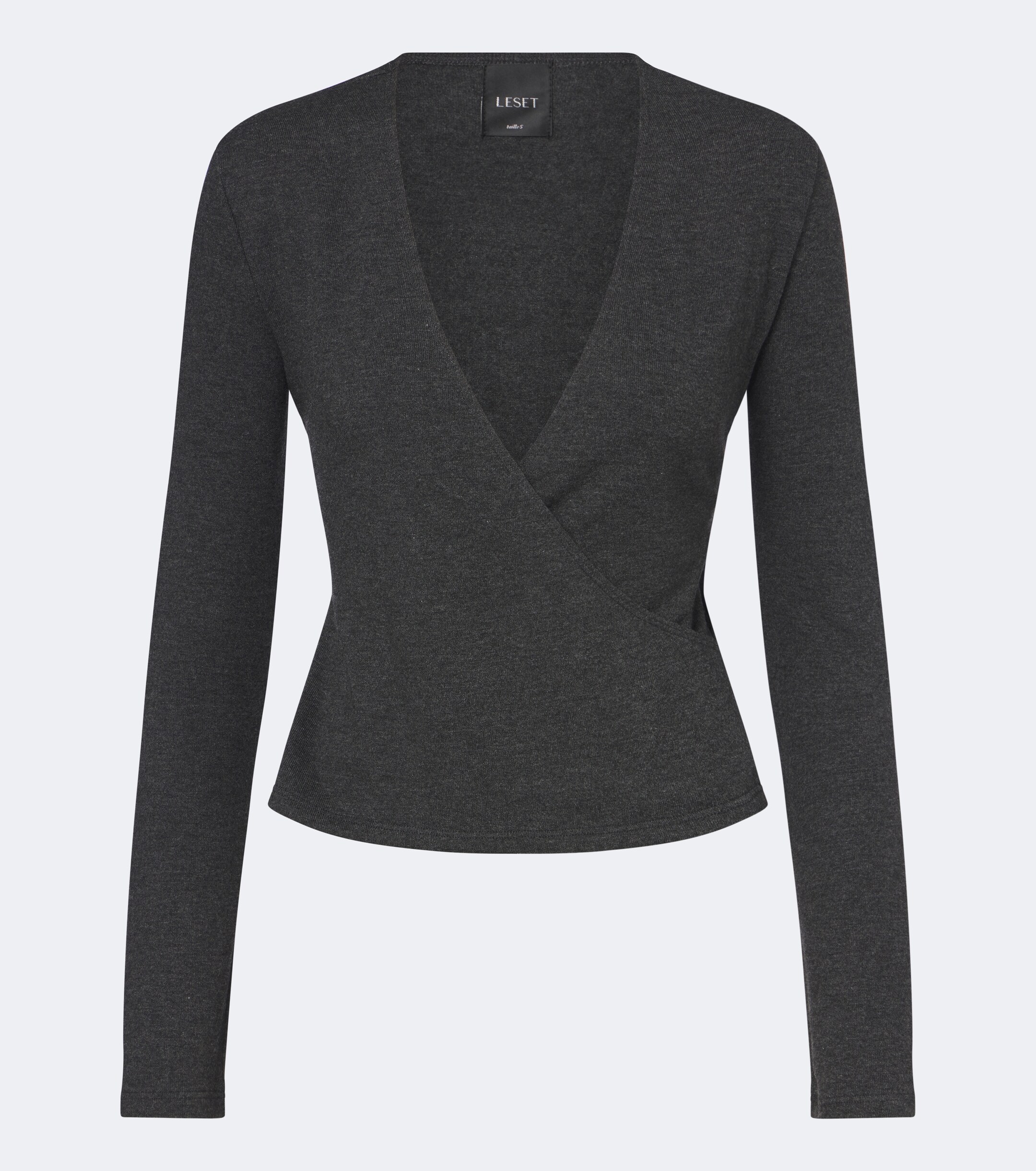 LESET Leset Lauren jersey top