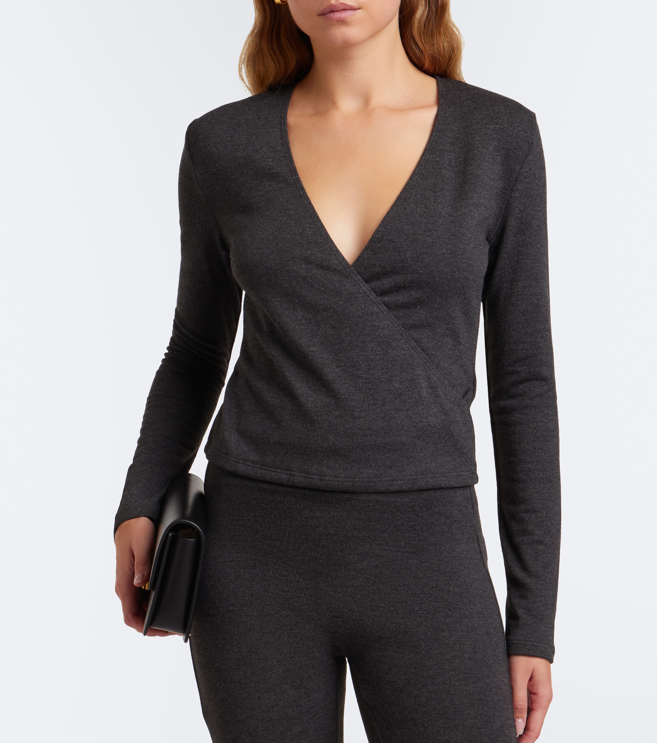 LESET Leset Lauren jersey top
