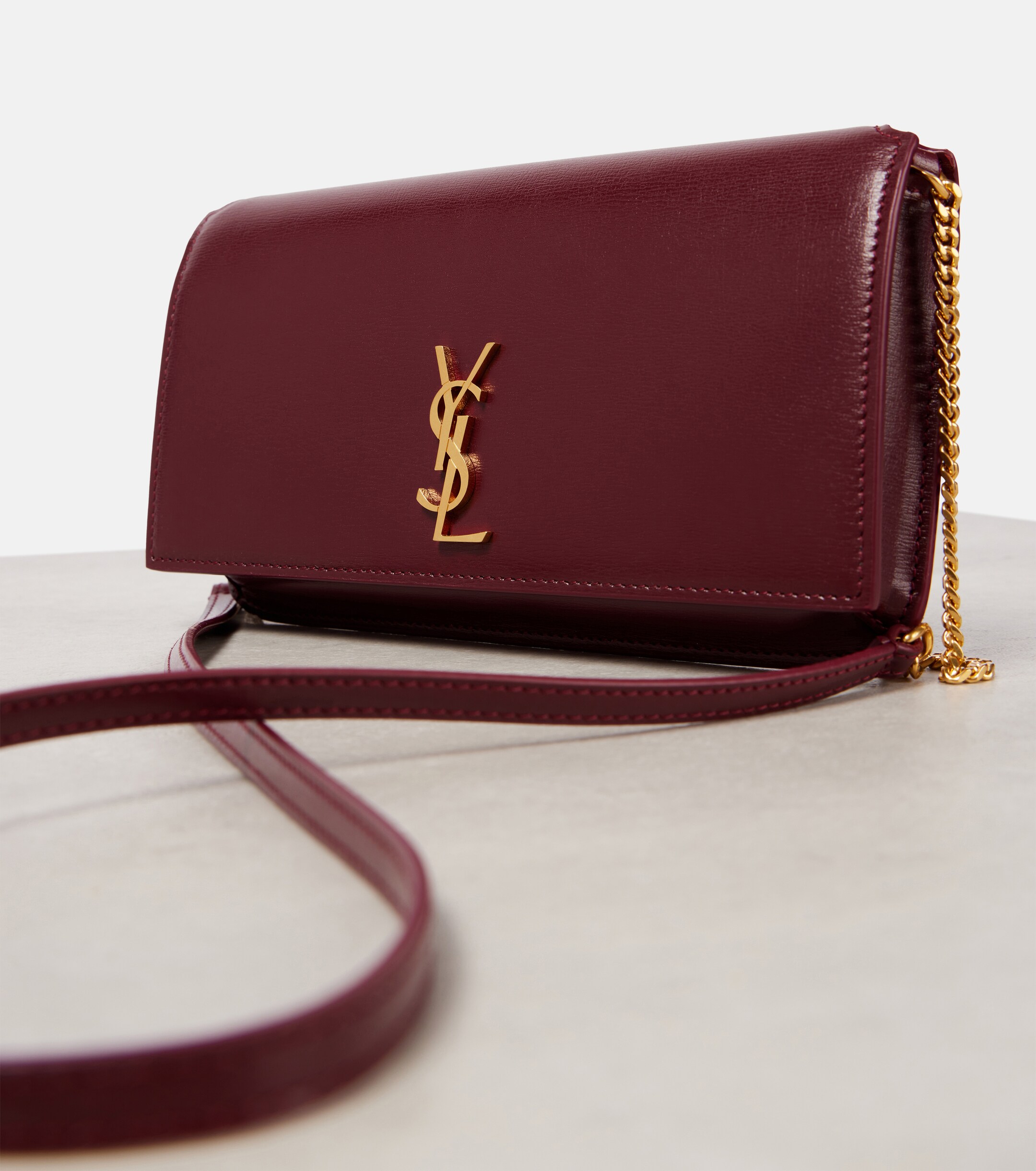 Saint Laurent Cassandre leather crossbody bag