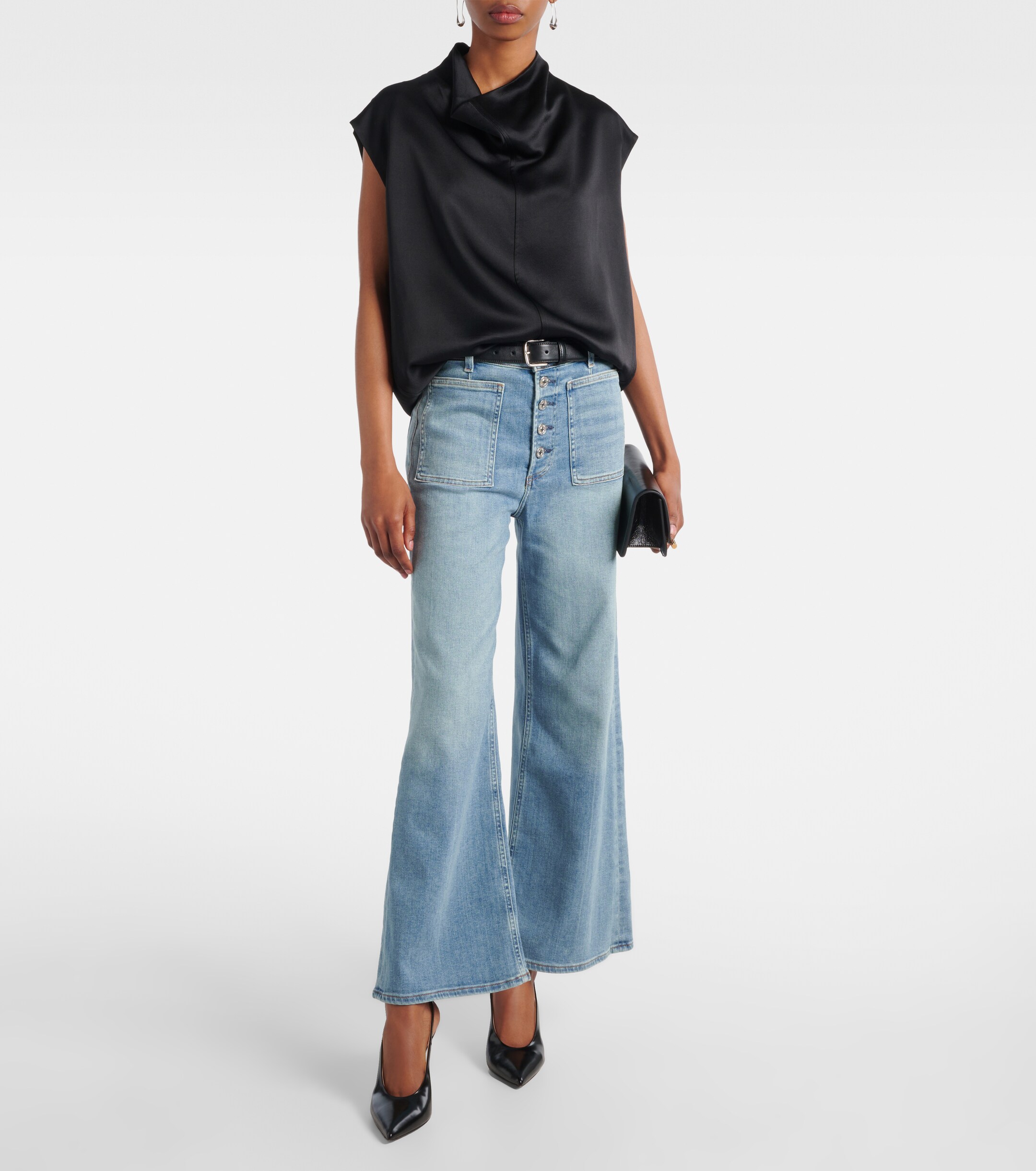 Citizens Of Humanity Lyra Patch Pocket flared jeans