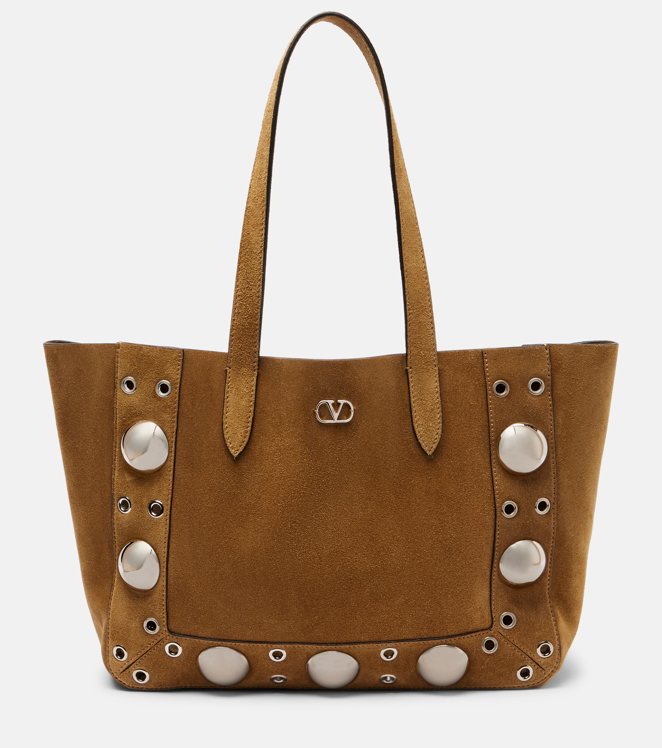 Valentino Garavani Nellcôte Medium suede tote bag