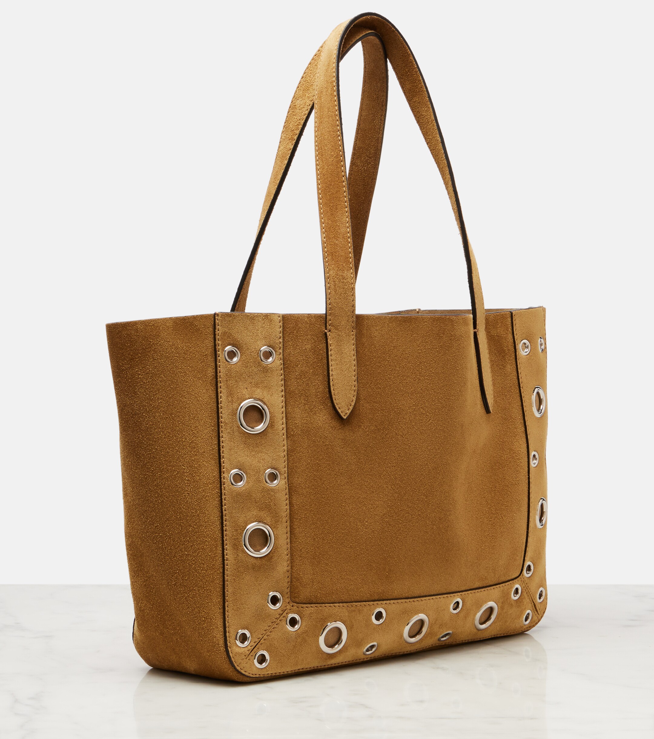 Valentino Garavani Nellcôte Medium suede tote bag thumbnail