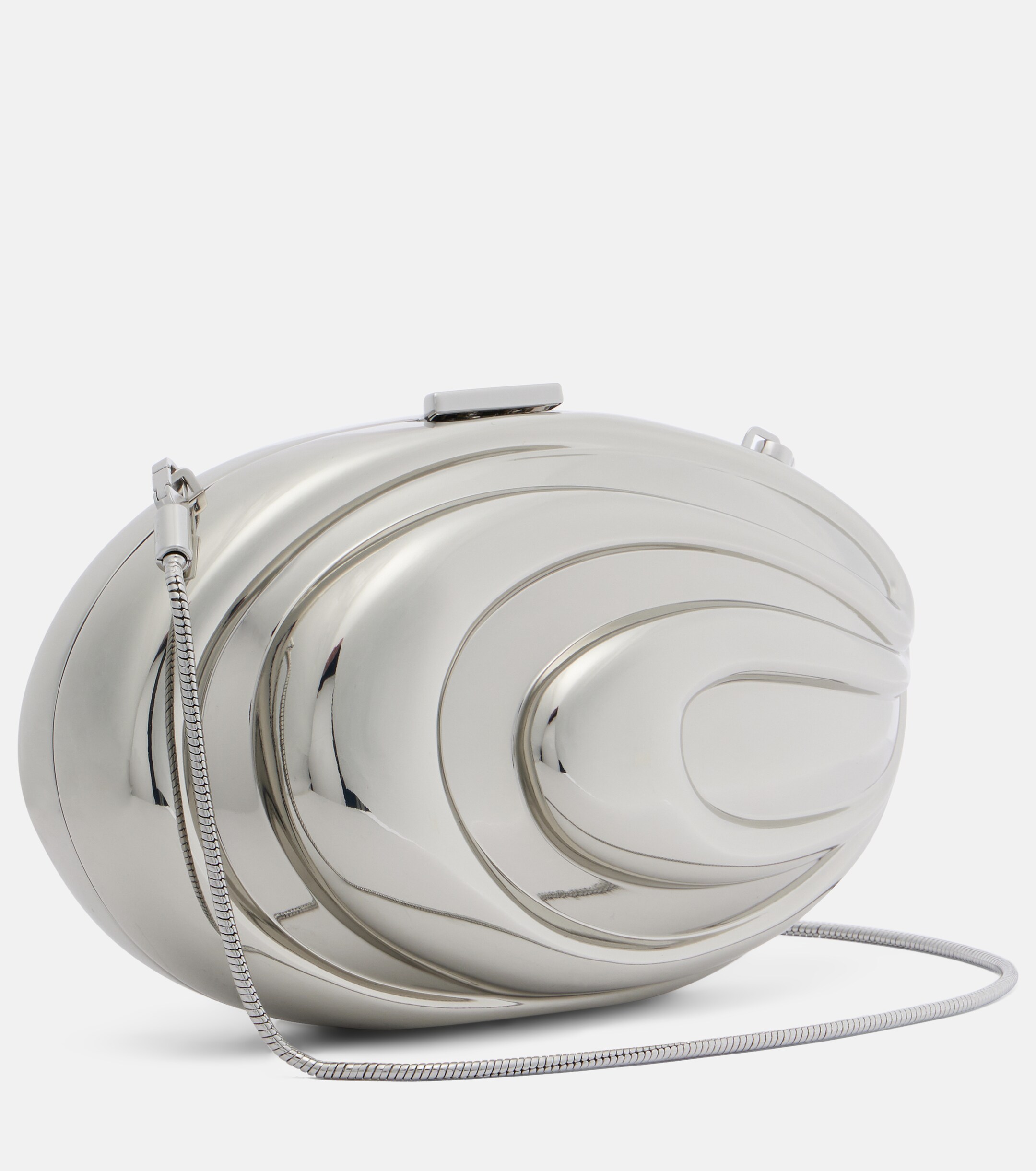 SIMKHAI Inez metallic clutch