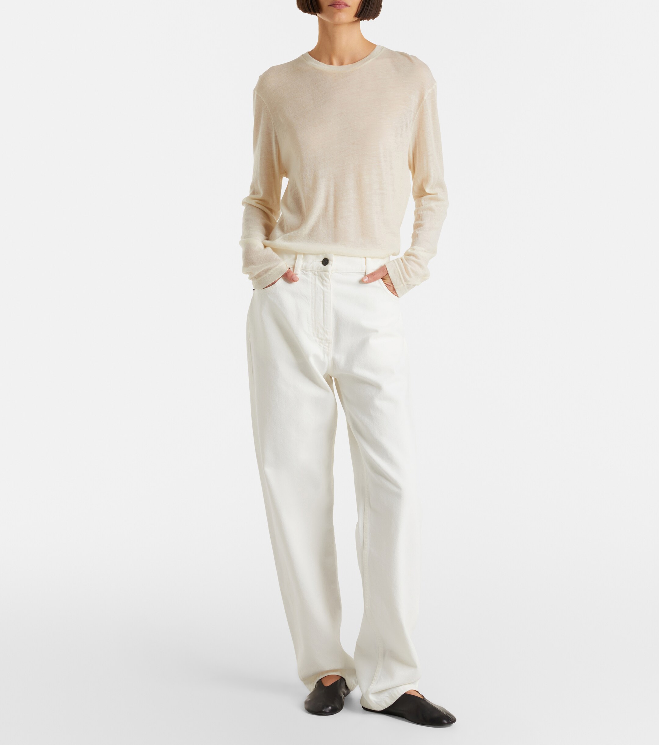 The Row - Burty straight jeans | Plush