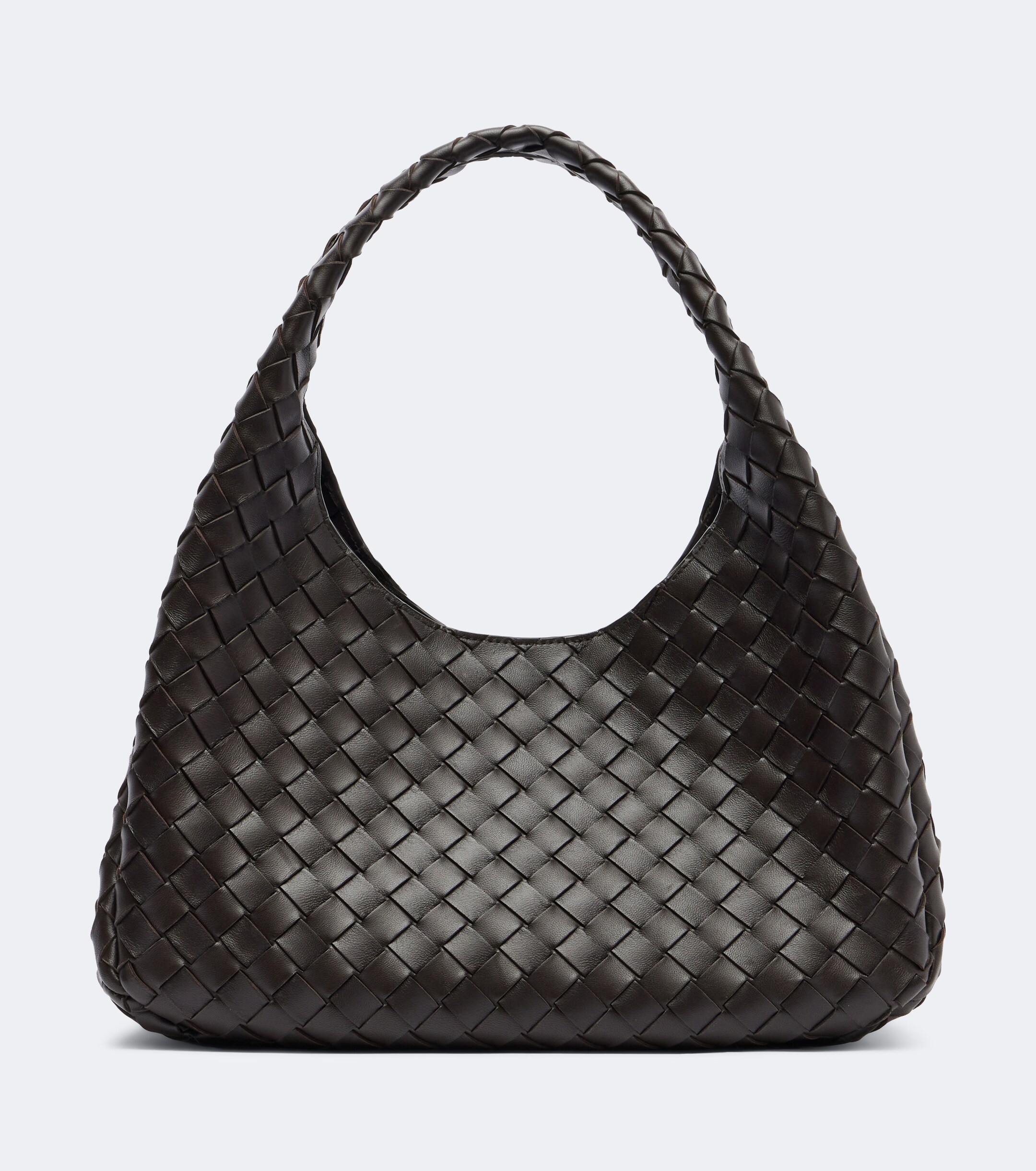 Bottega Veneta Campana Intrecciato leather shoulder bag