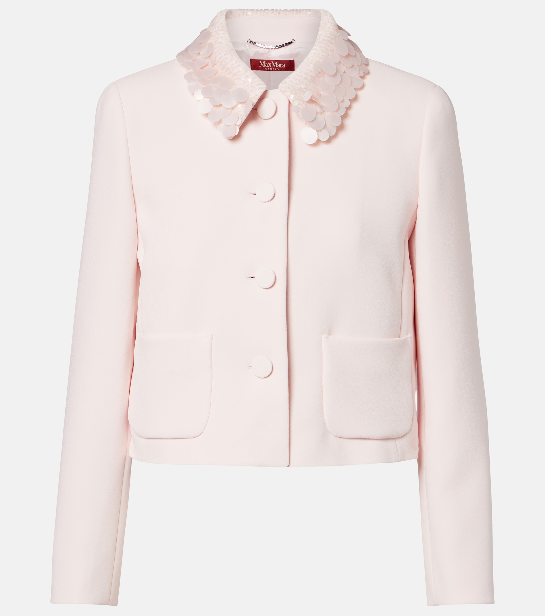 Max Mara Pinne sequined crêpe jacket
