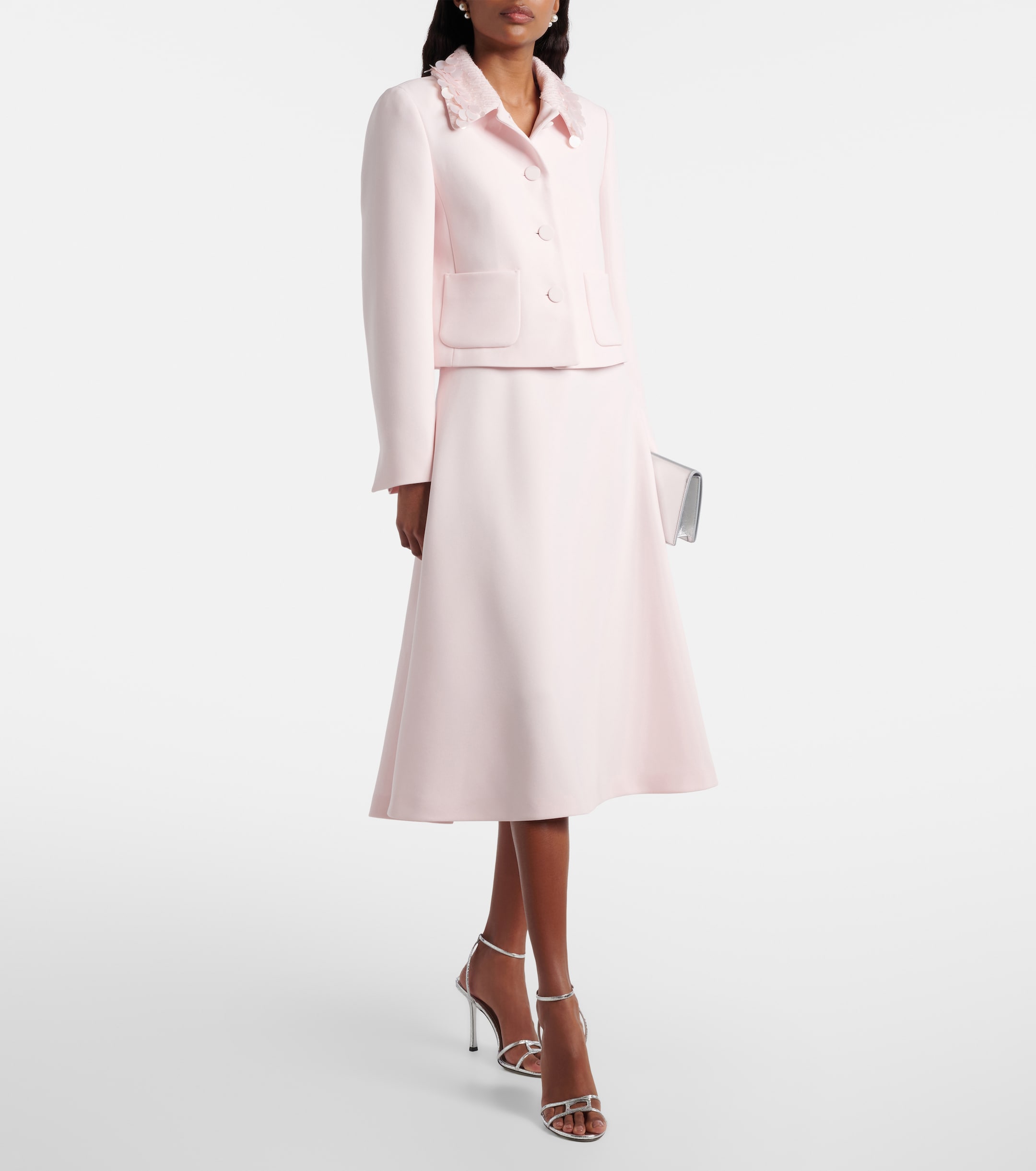 Max Mara Pinne sequined crêpe jacket