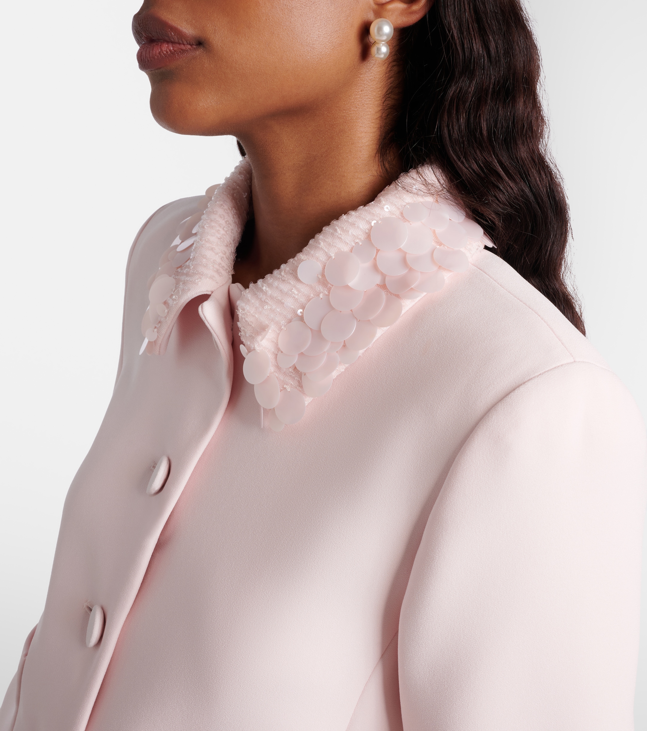 Max Mara Pinne sequined crêpe jacket