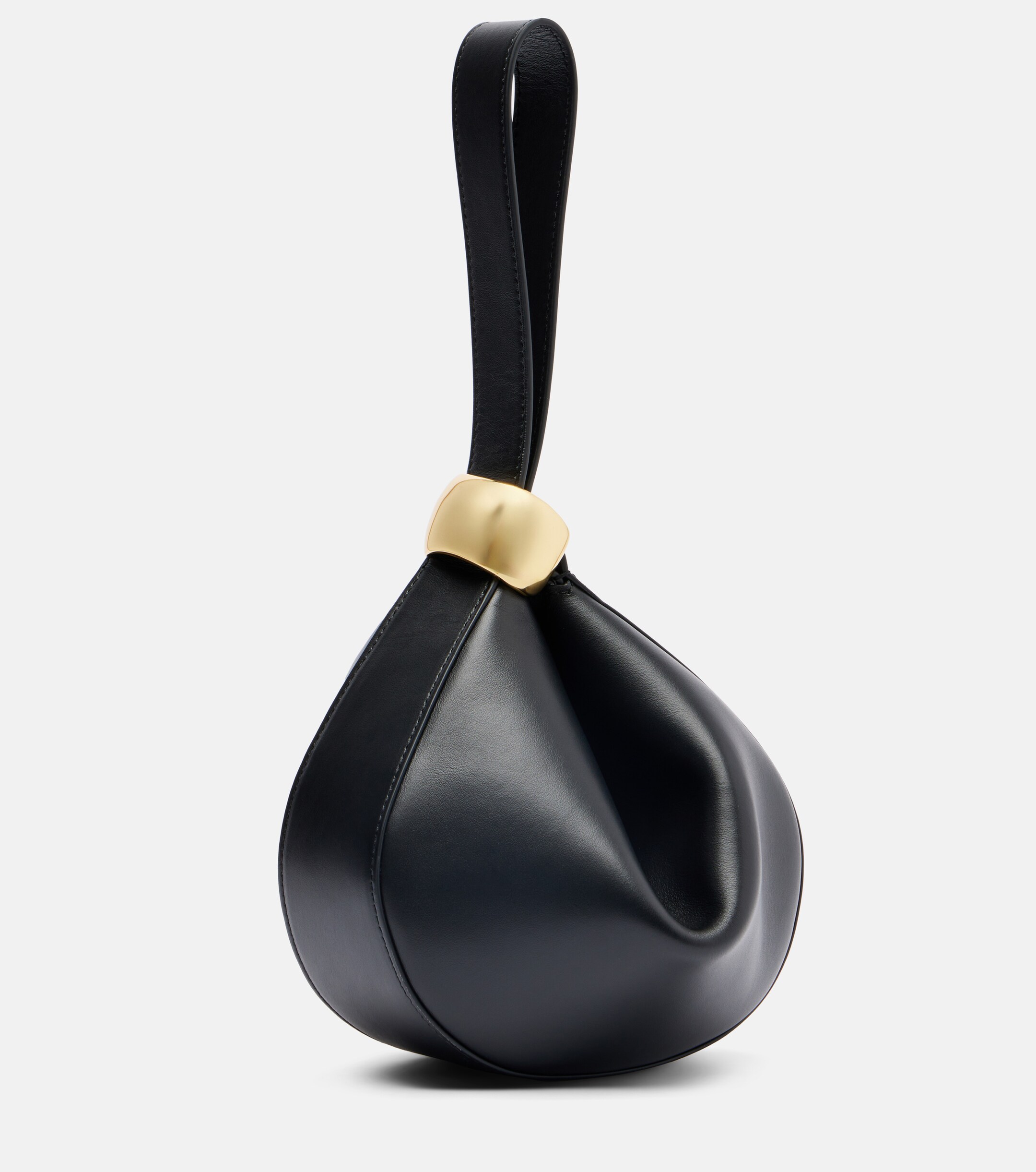 AMANU Zambia Small leather top-handle bag