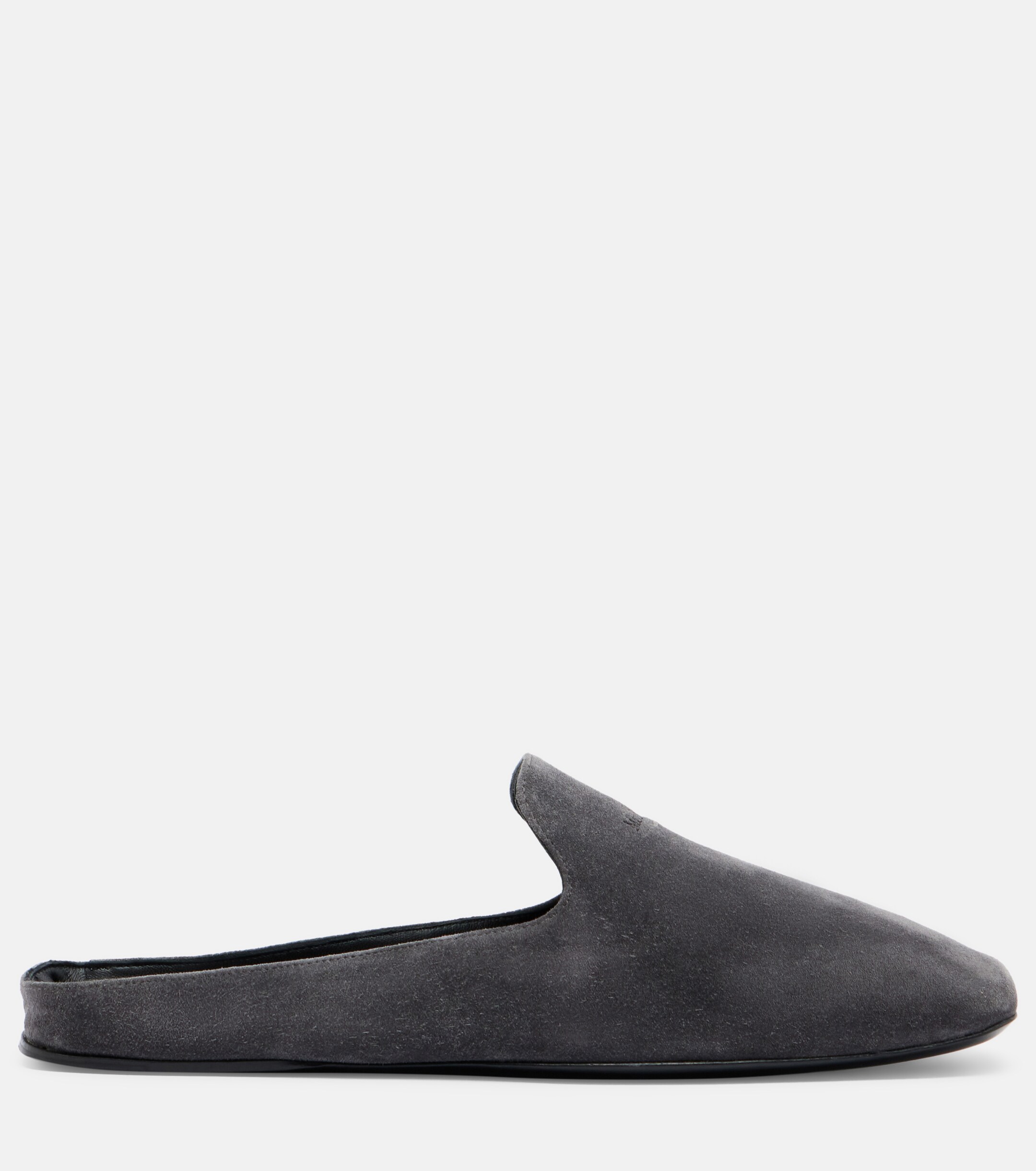 Max Mara Max Mara Logo suede mules