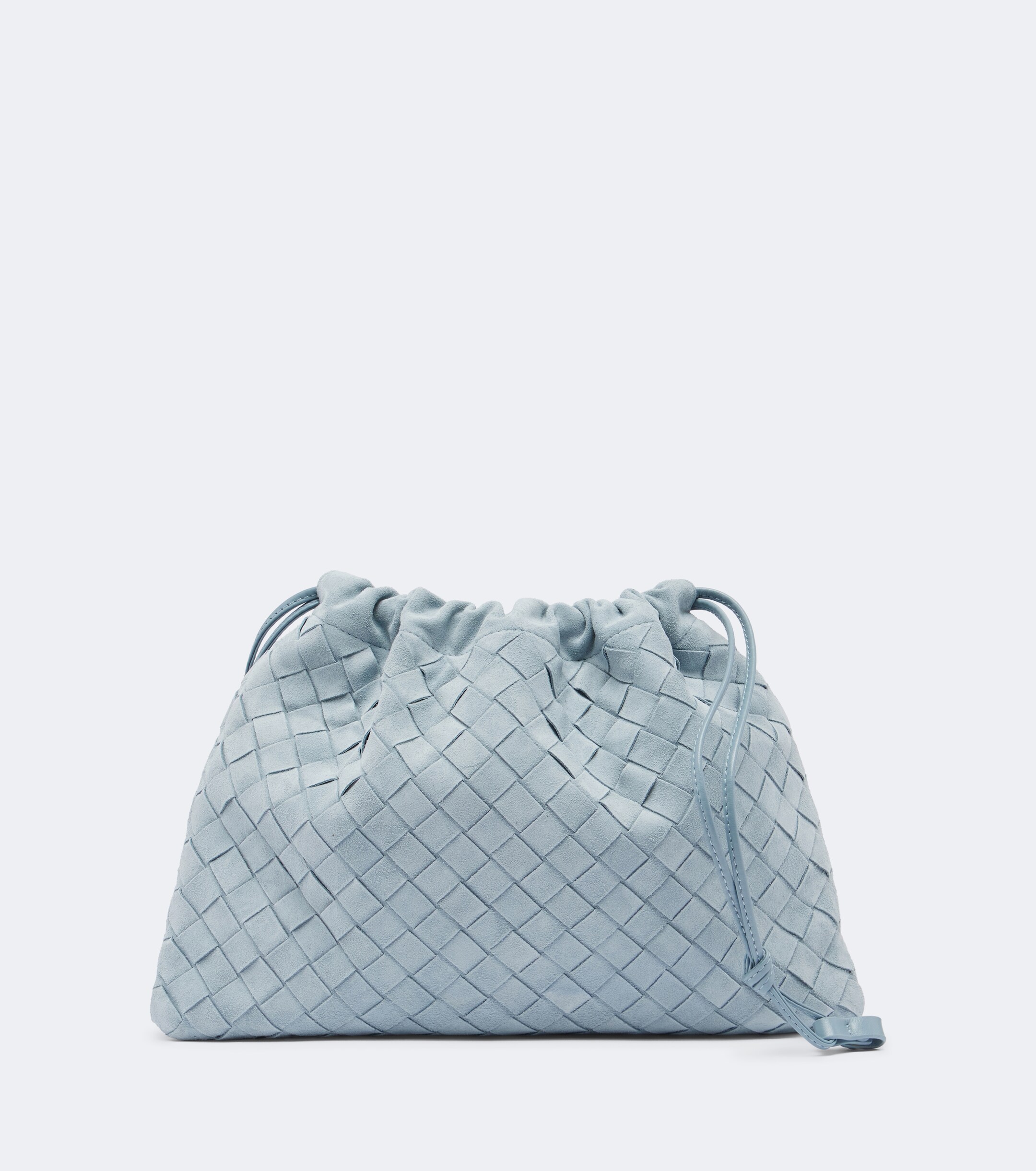 Bottega Veneta Dustbag Intrecciato Small suede pouch