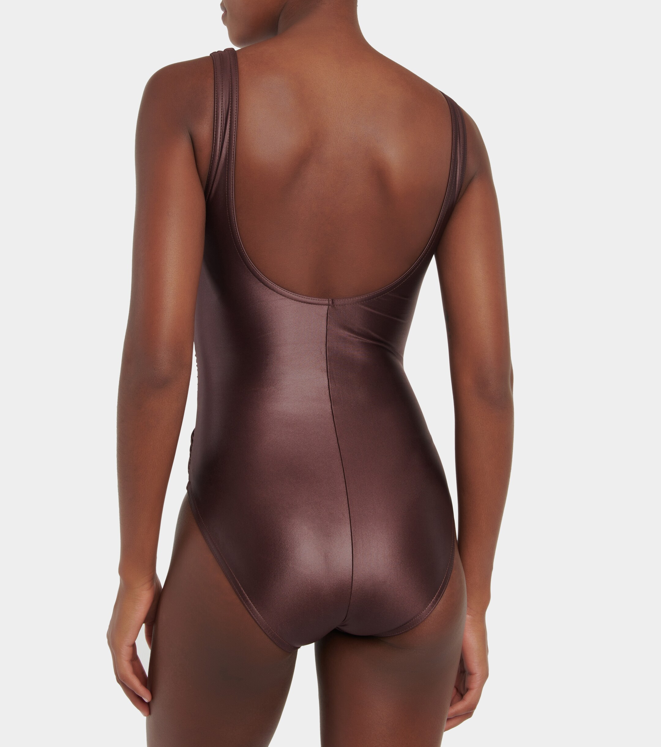 Karla Colletto Basics ruched swimsuit