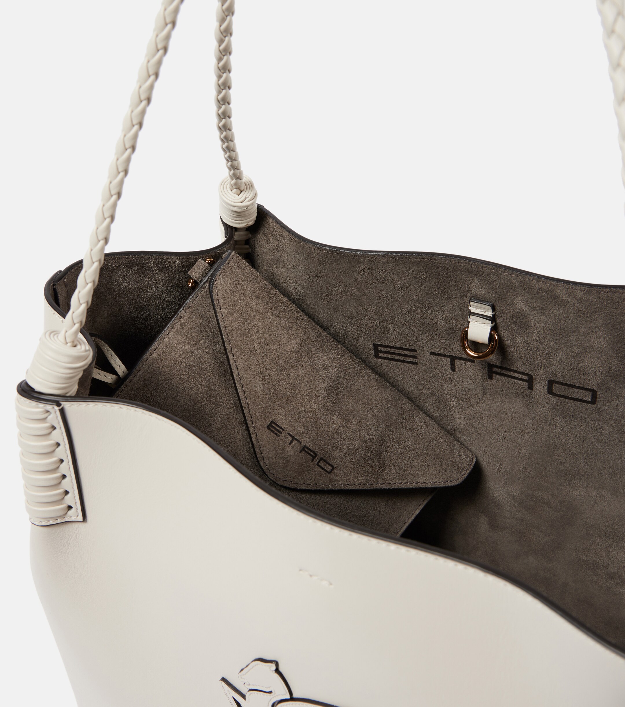 Etro Libra Large leather tote bag