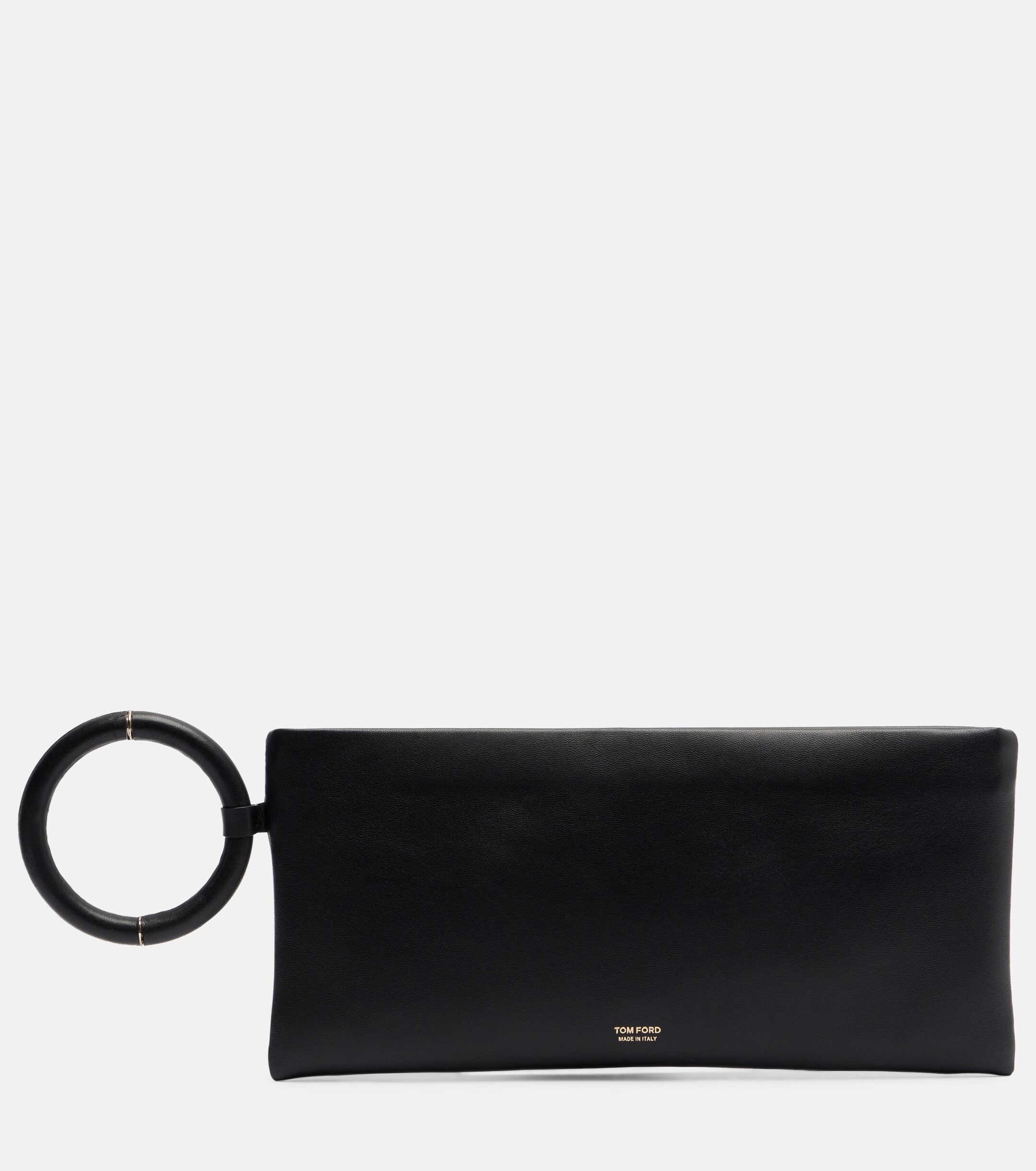 Tom Ford Aura leather clutch
