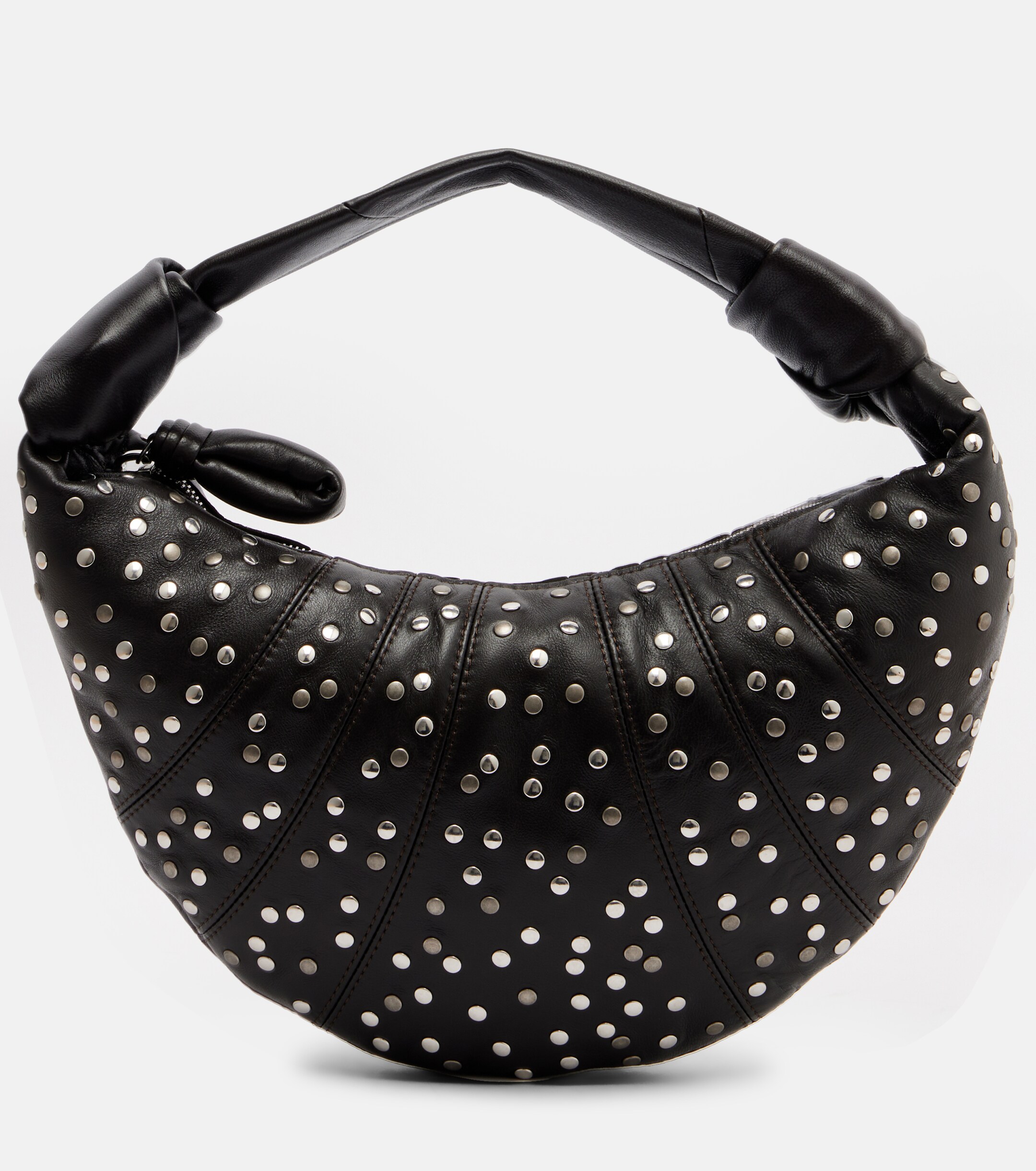 Lemaire Croissant Large leather shoulder bag