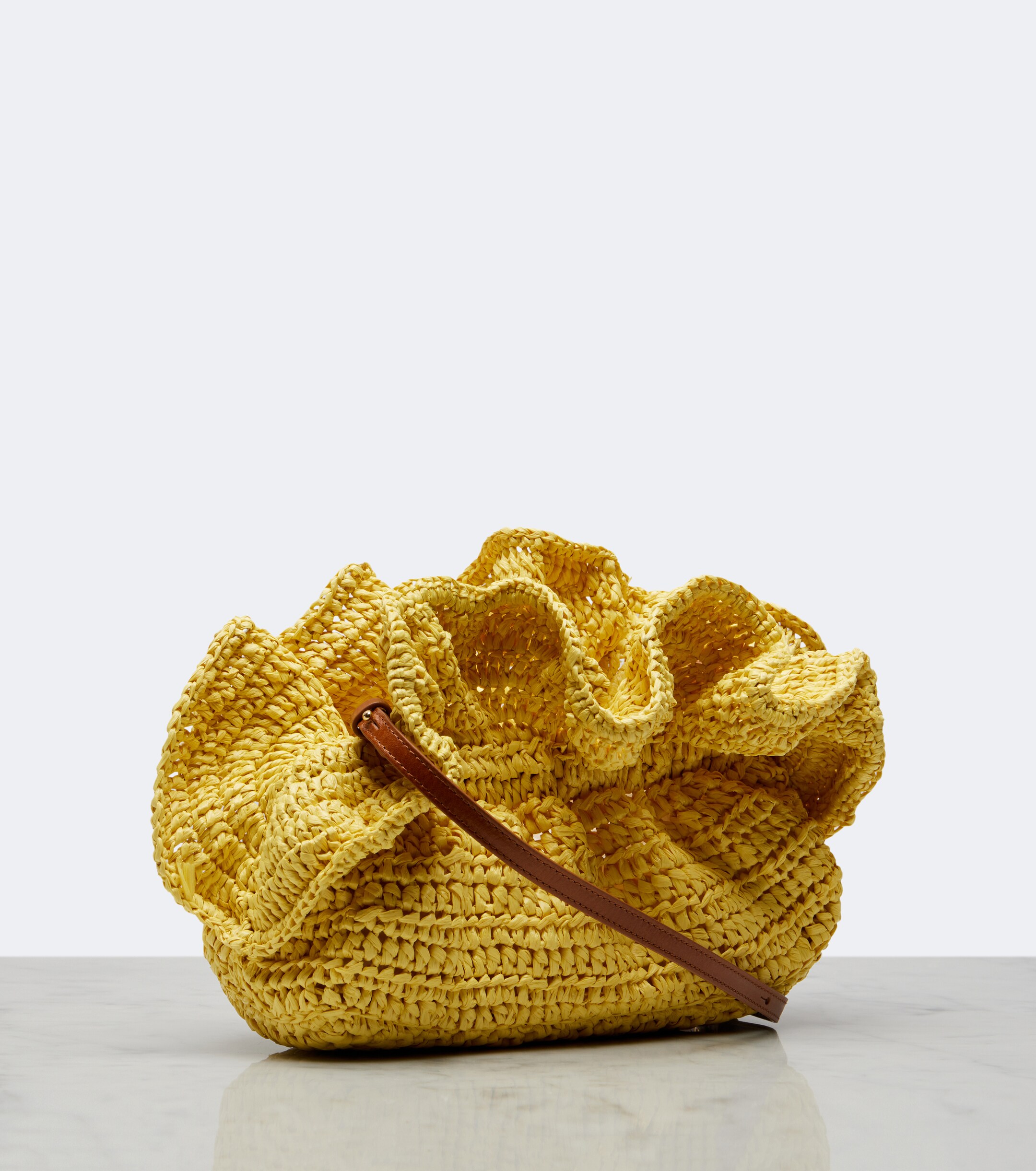 AQUAZZURA Paradise raffia clutch