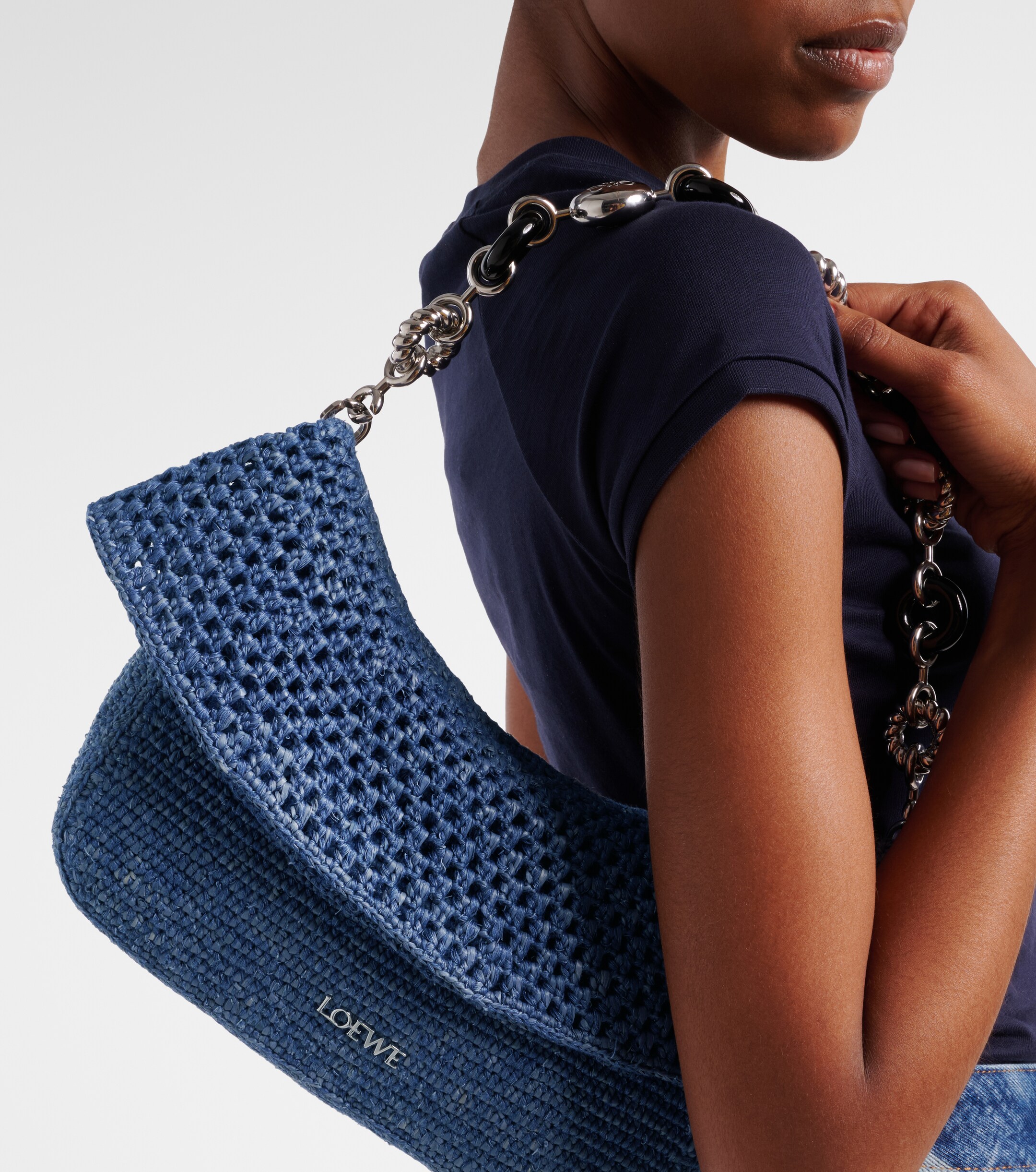 Loewe Paula's Ibiza Ola Medium shoulder bag