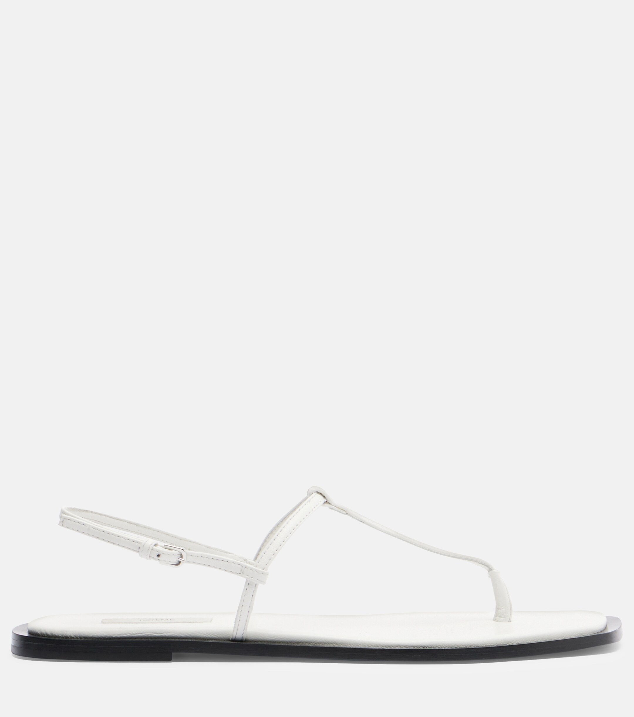 TOTEME Toteme Leather thong sandals
