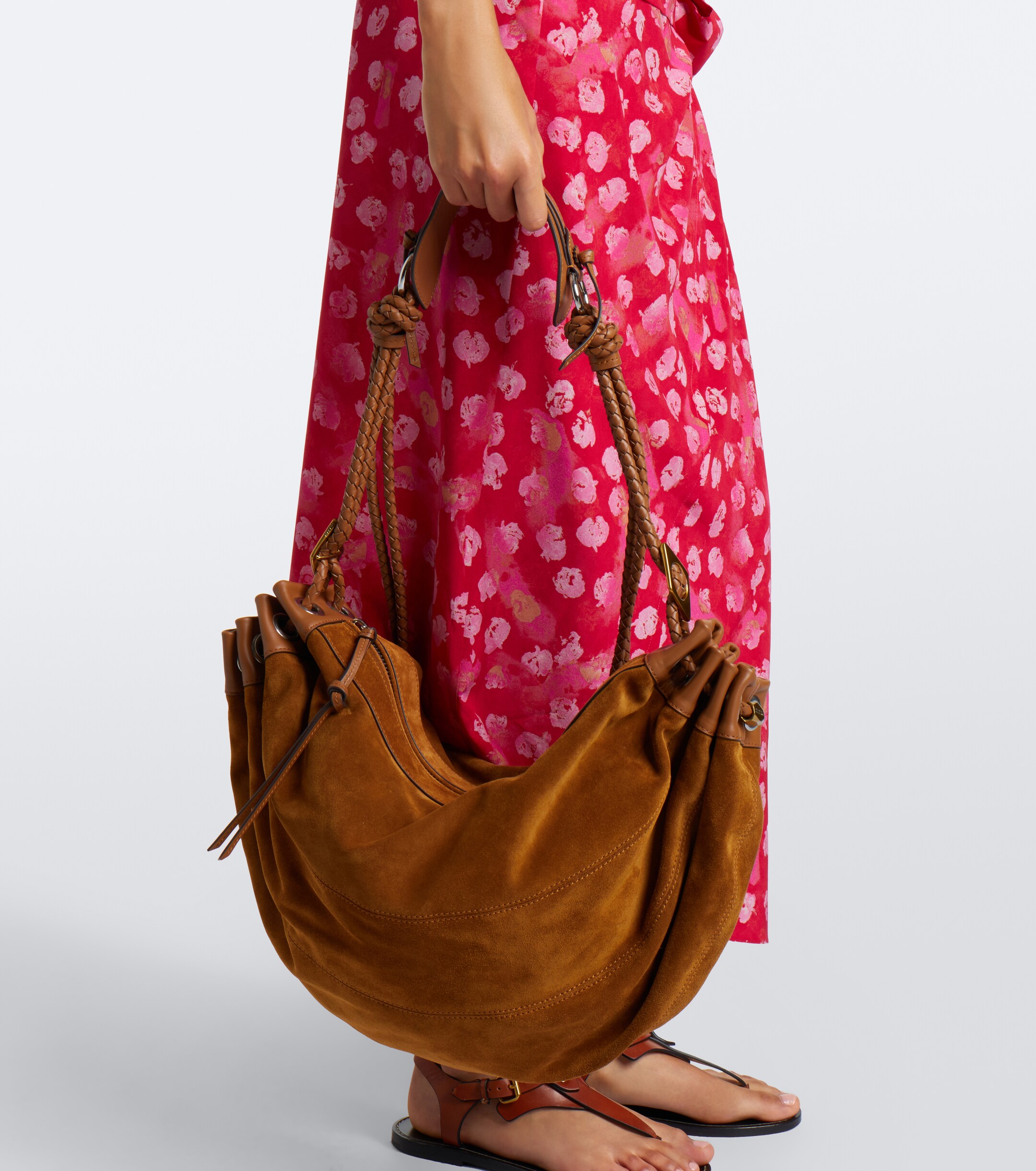 Isabel Marant Maia Large suede shoulder bag