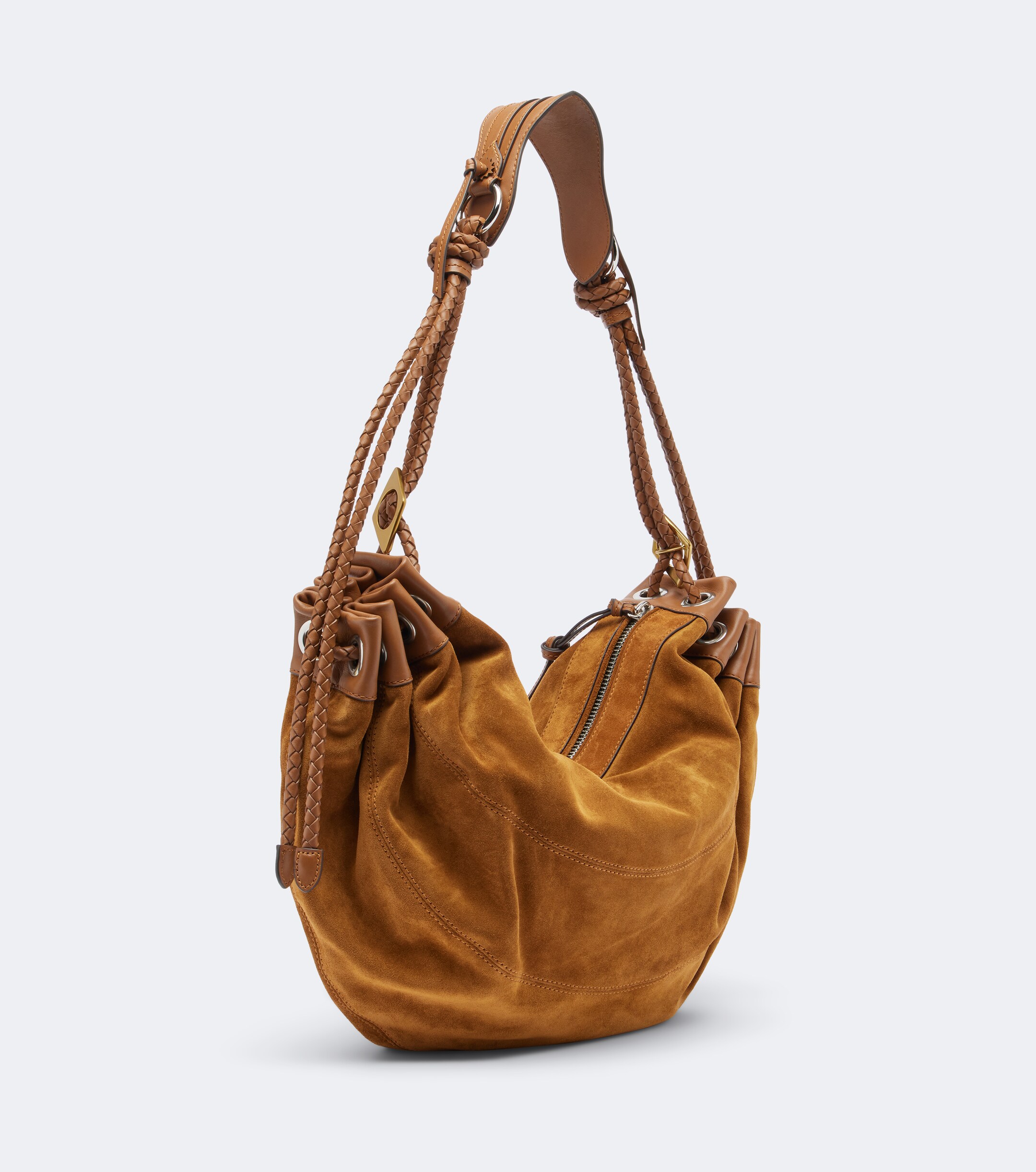 Isabel Marant Maia Large suede shoulder bag