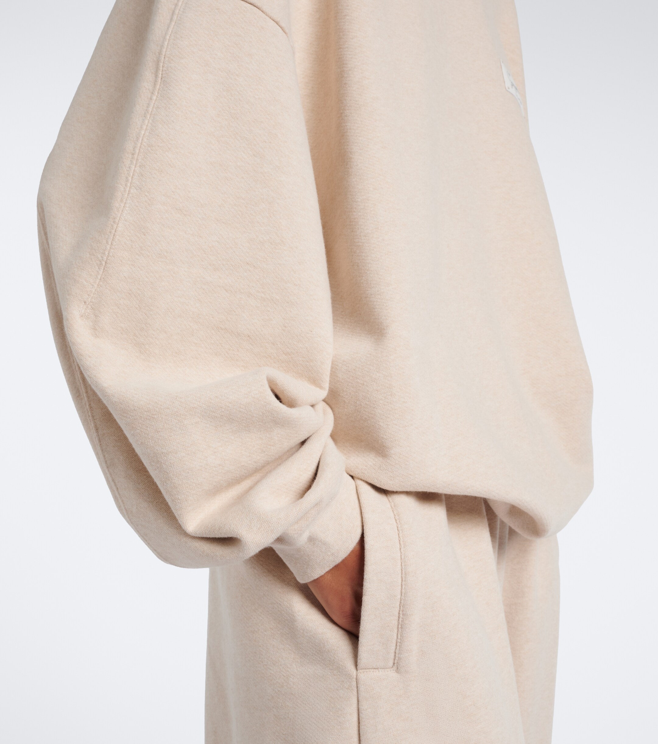 Jacquemus Jacquemus Corso oversized cotton fleece sweatshirt