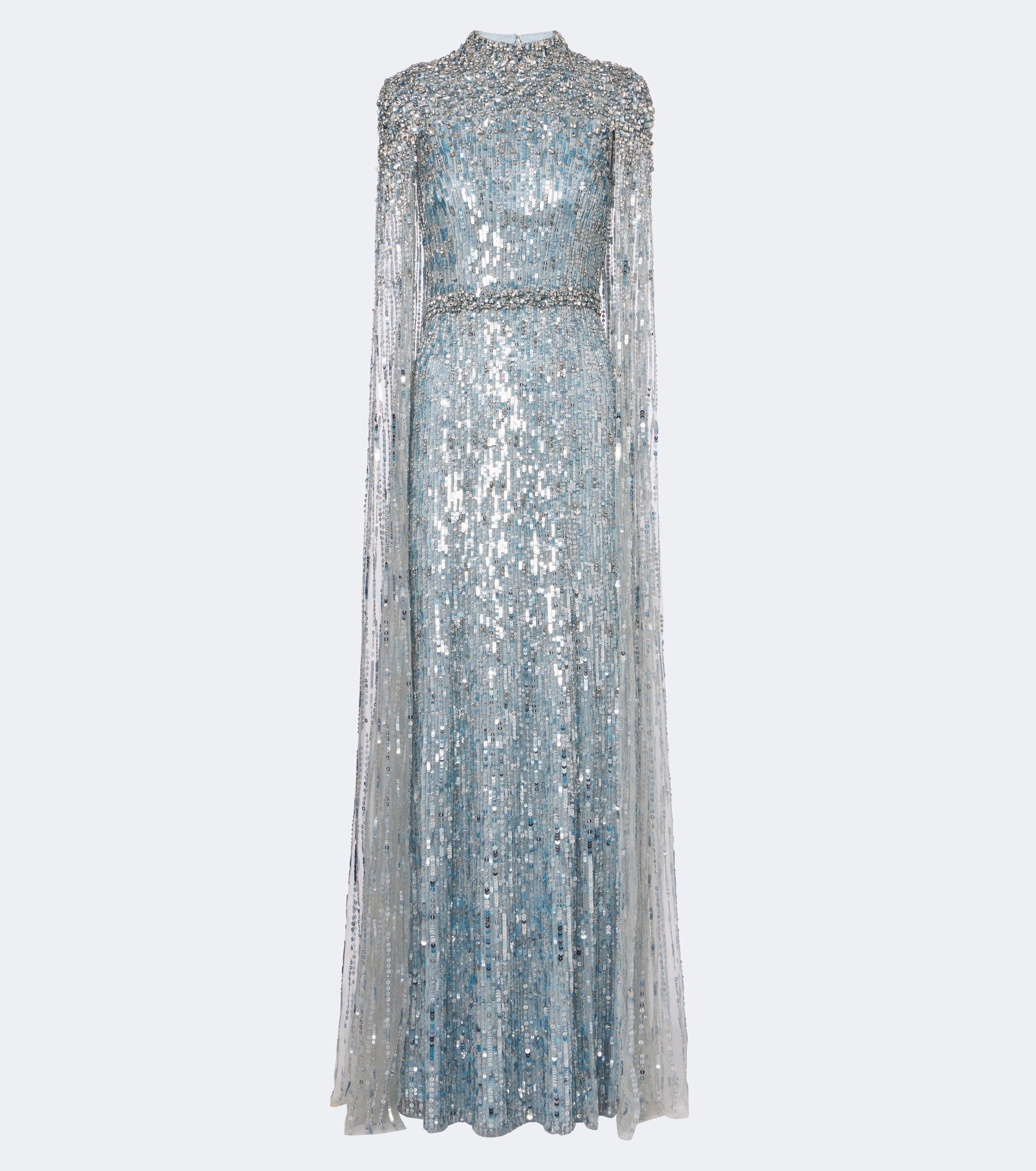 Jenny Packham Jenny Packham Opera embellished caped gown