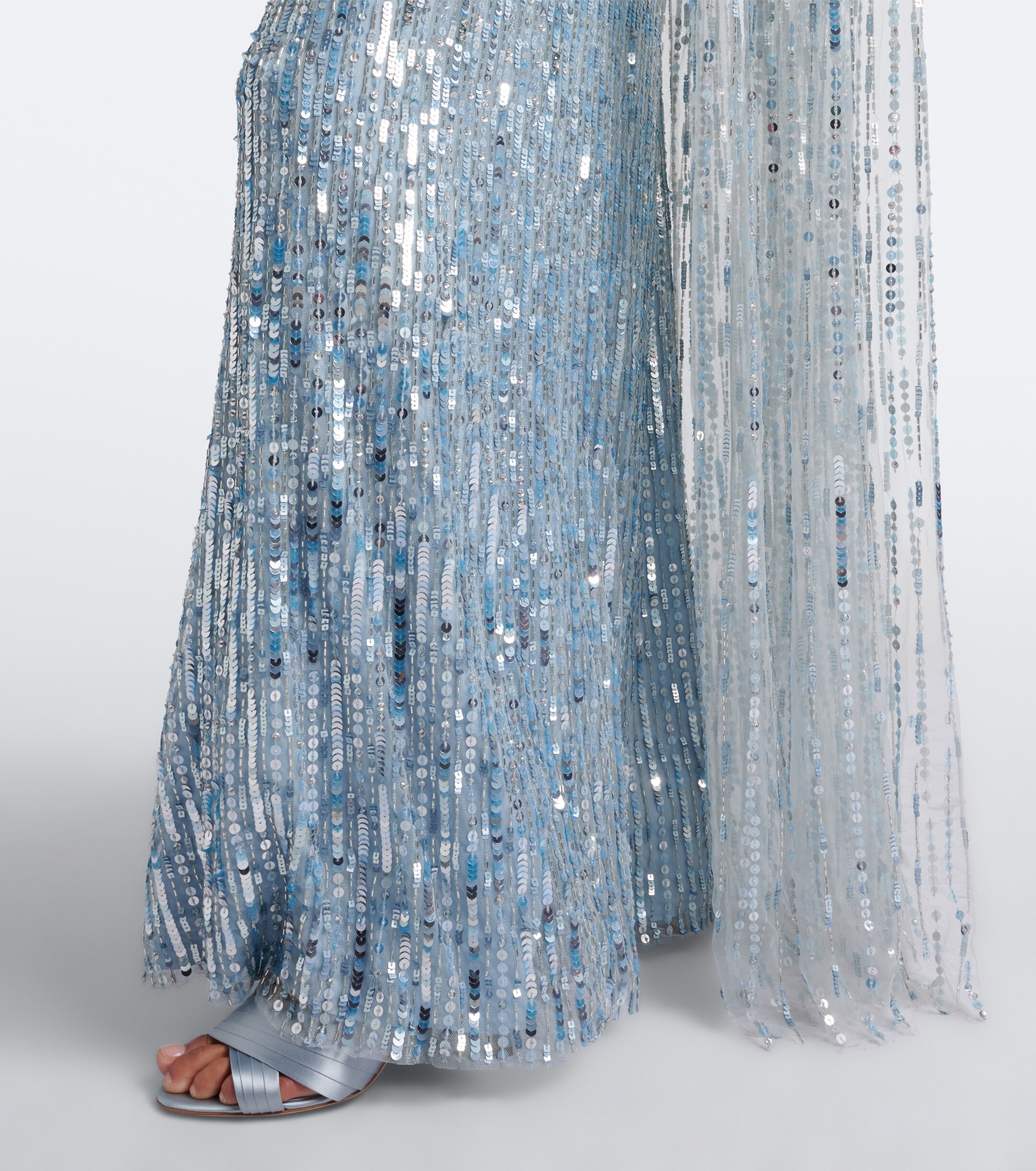 Jenny Packham Jenny Packham Opera embellished caped gown