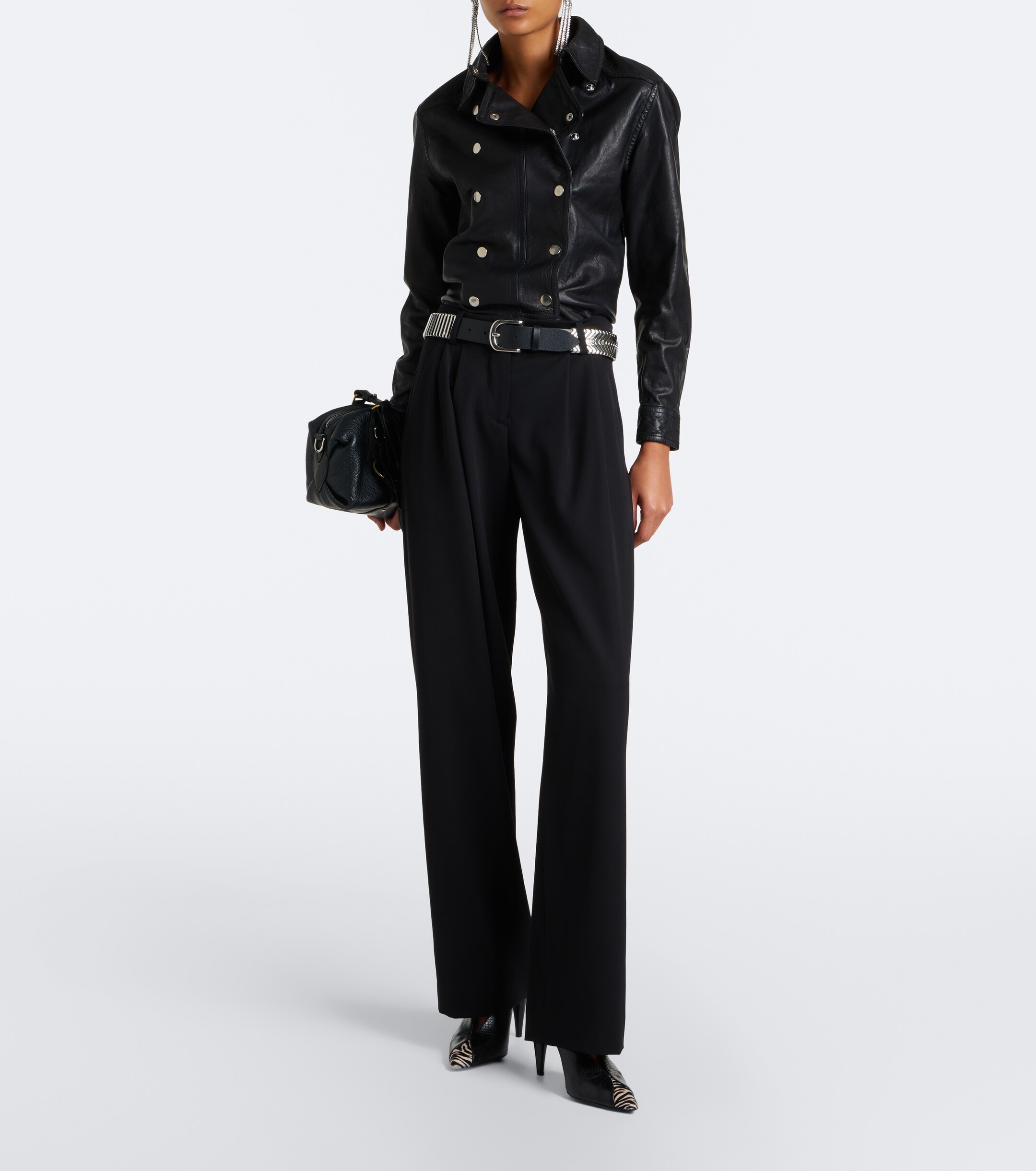 Isabel Marant Isabel Marant Valdy leather shirt