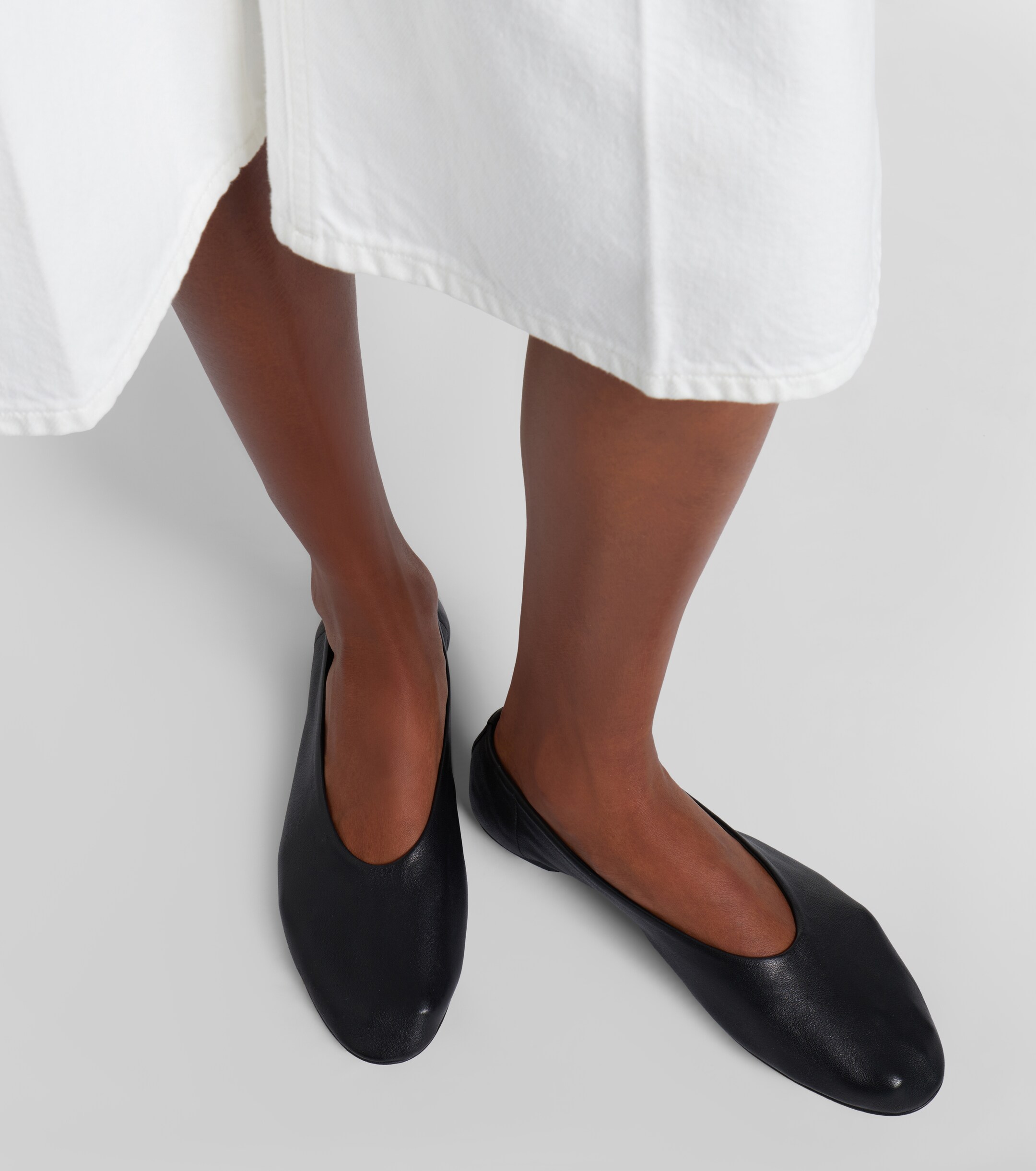 TOTEME Toteme Leather ballet flats