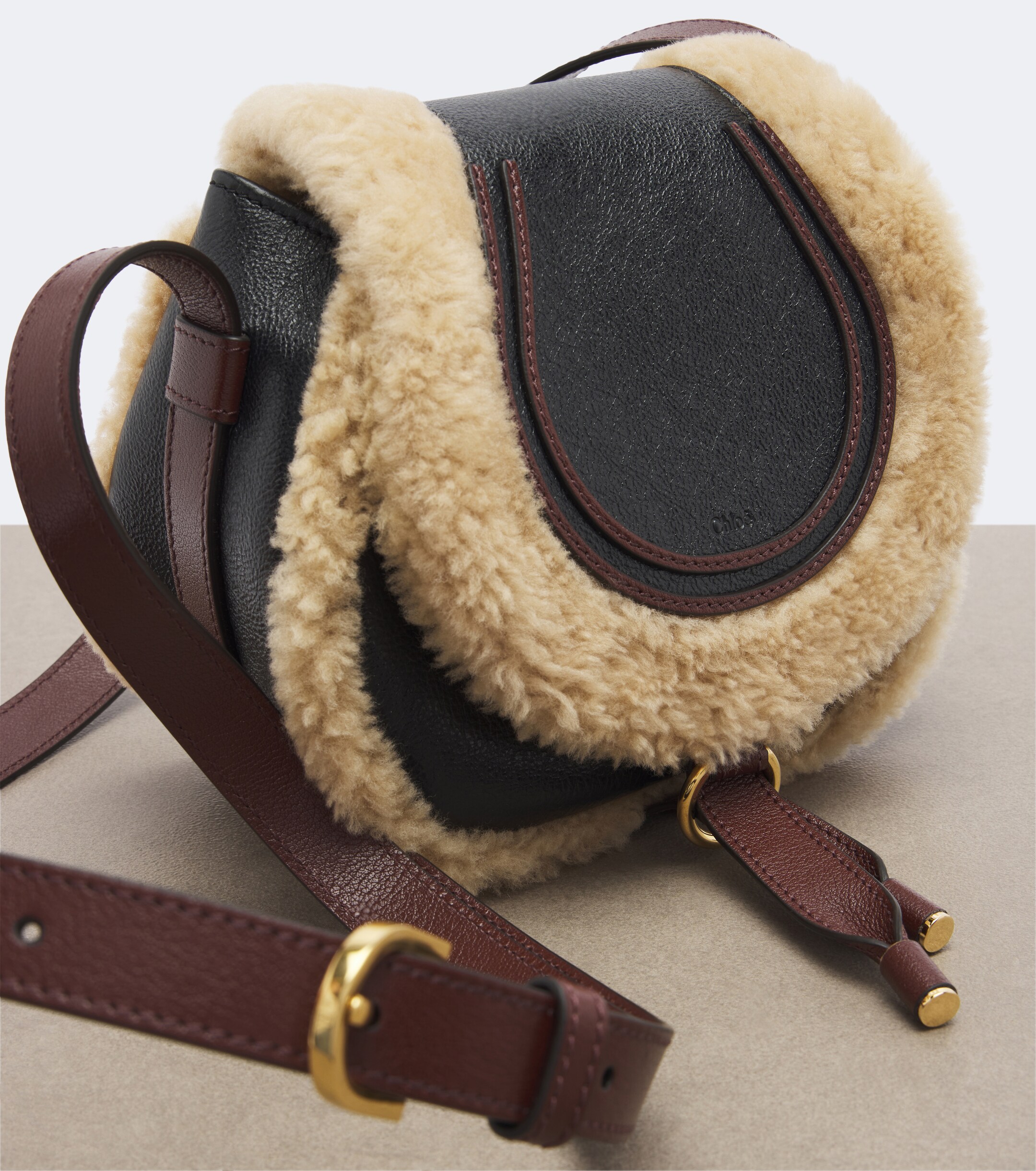 Chloé Chloé Marcie Small leather crossbody bag