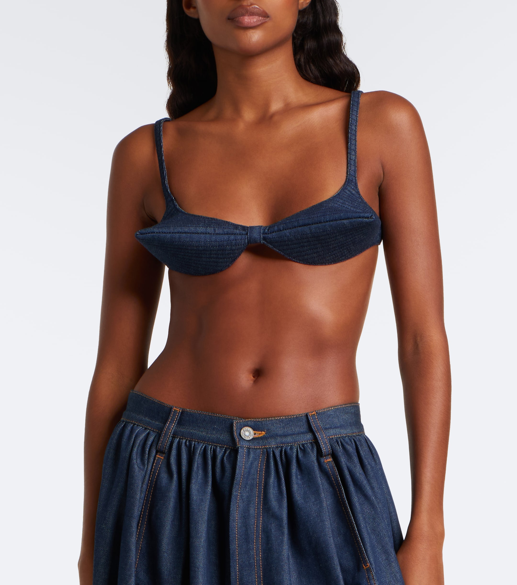 Jean Paul Gaultier Jean Paul Gaultier Denim bra