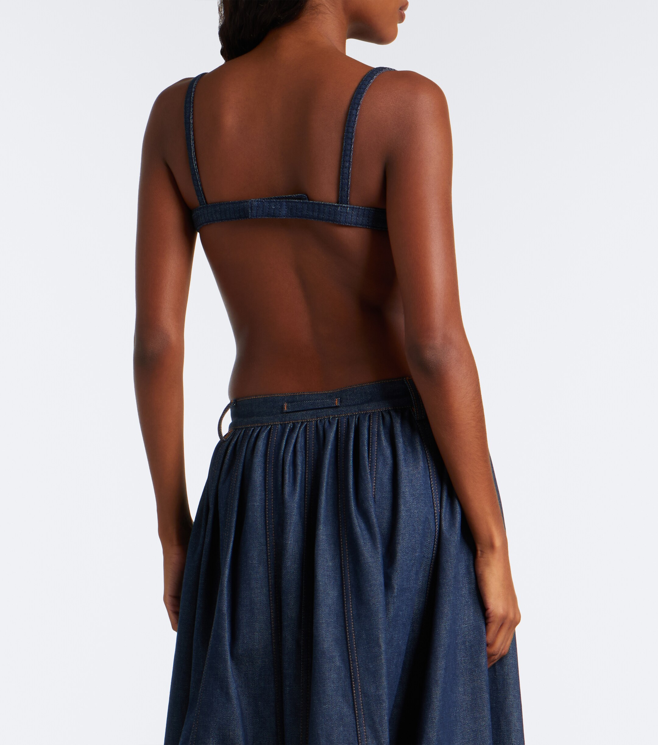 Jean Paul Gaultier Jean Paul Gaultier Denim bra