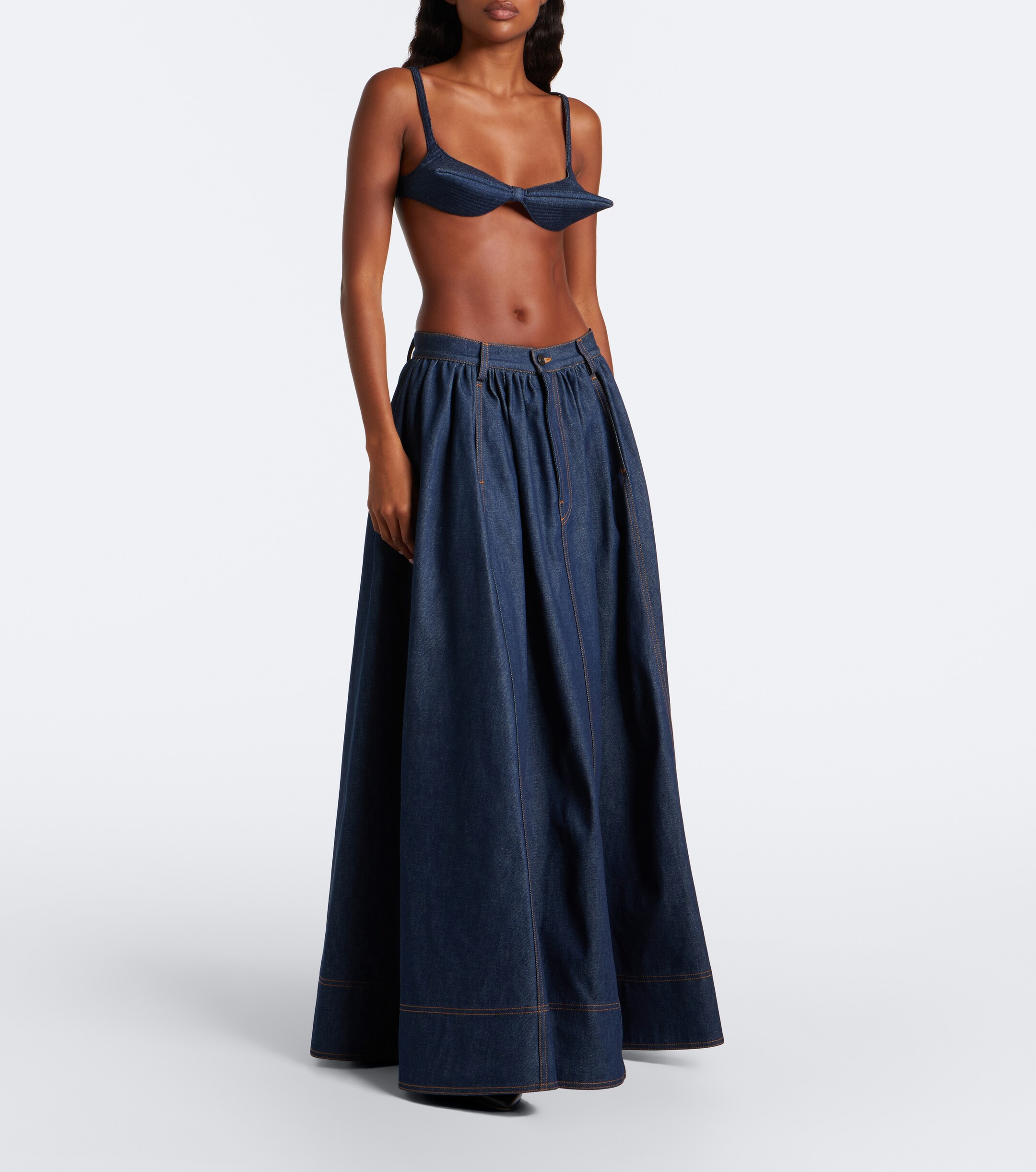 Jean Paul Gaultier Jean Paul Gaultier Denim bra