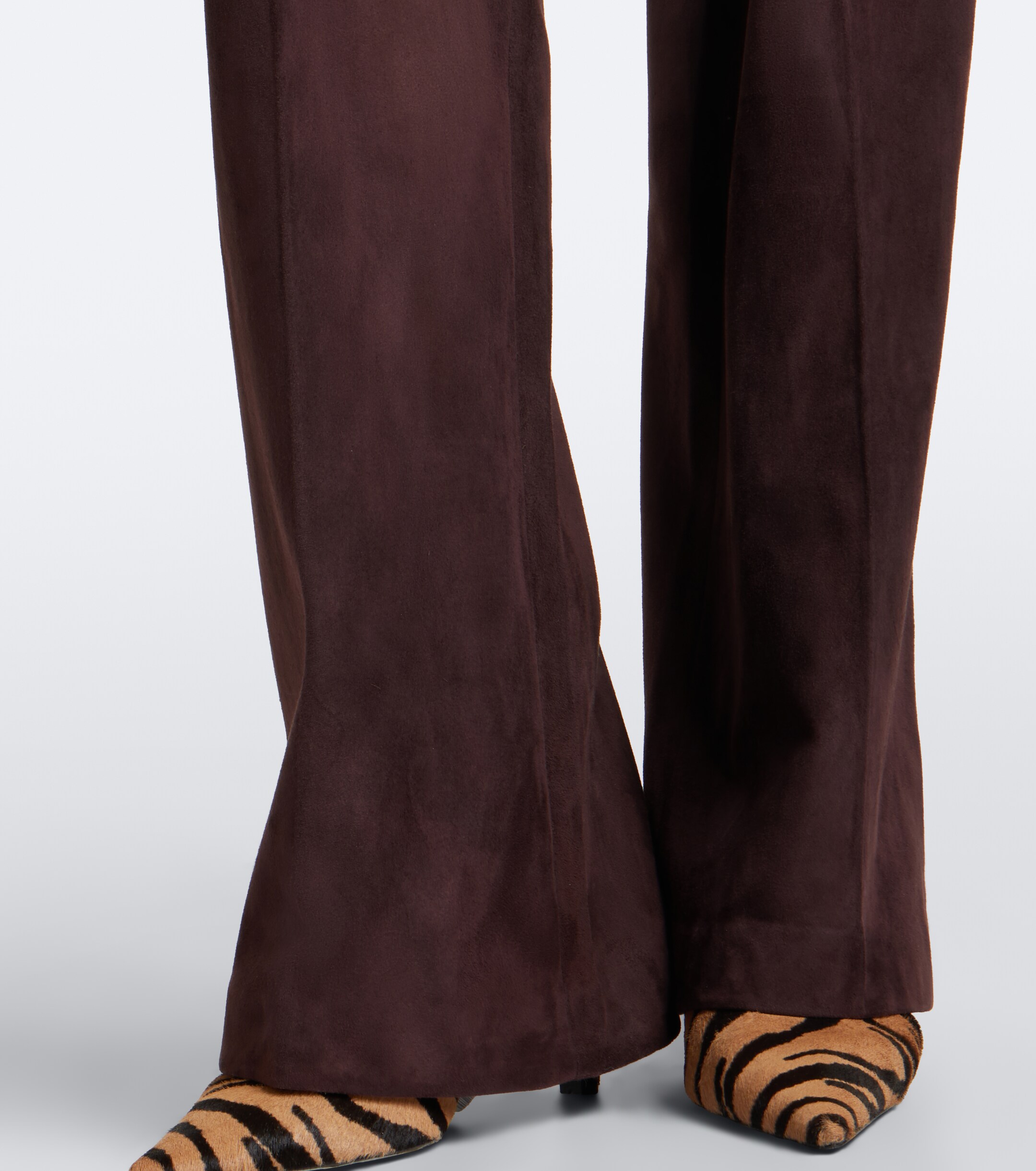 JOSEPH Joseph Tafira suede flared pants