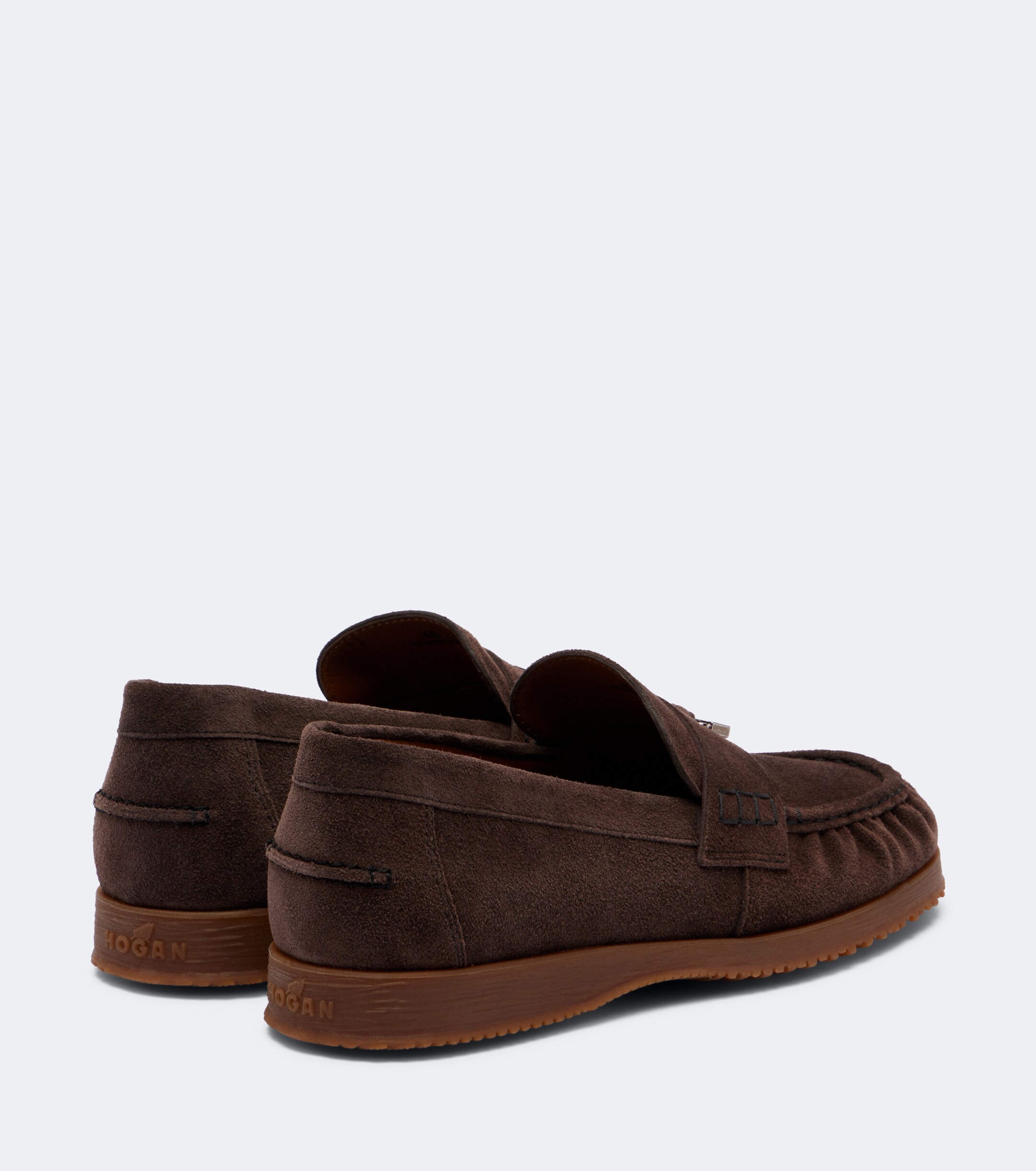 Hogan Hogan Traditional suede loafers