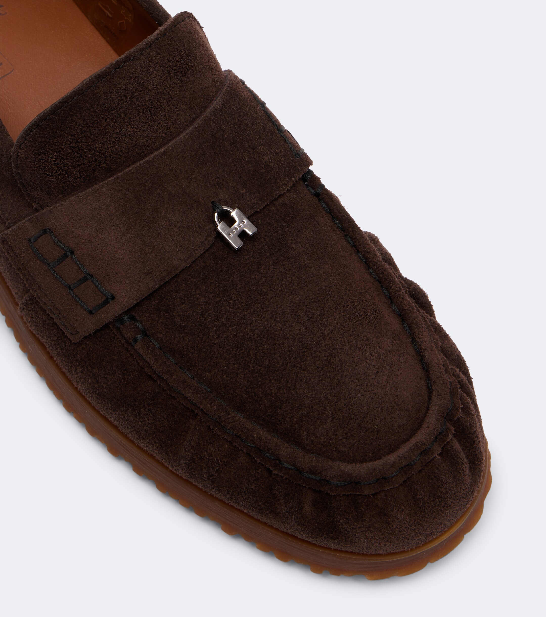 Hogan Hogan Traditional suede loafers