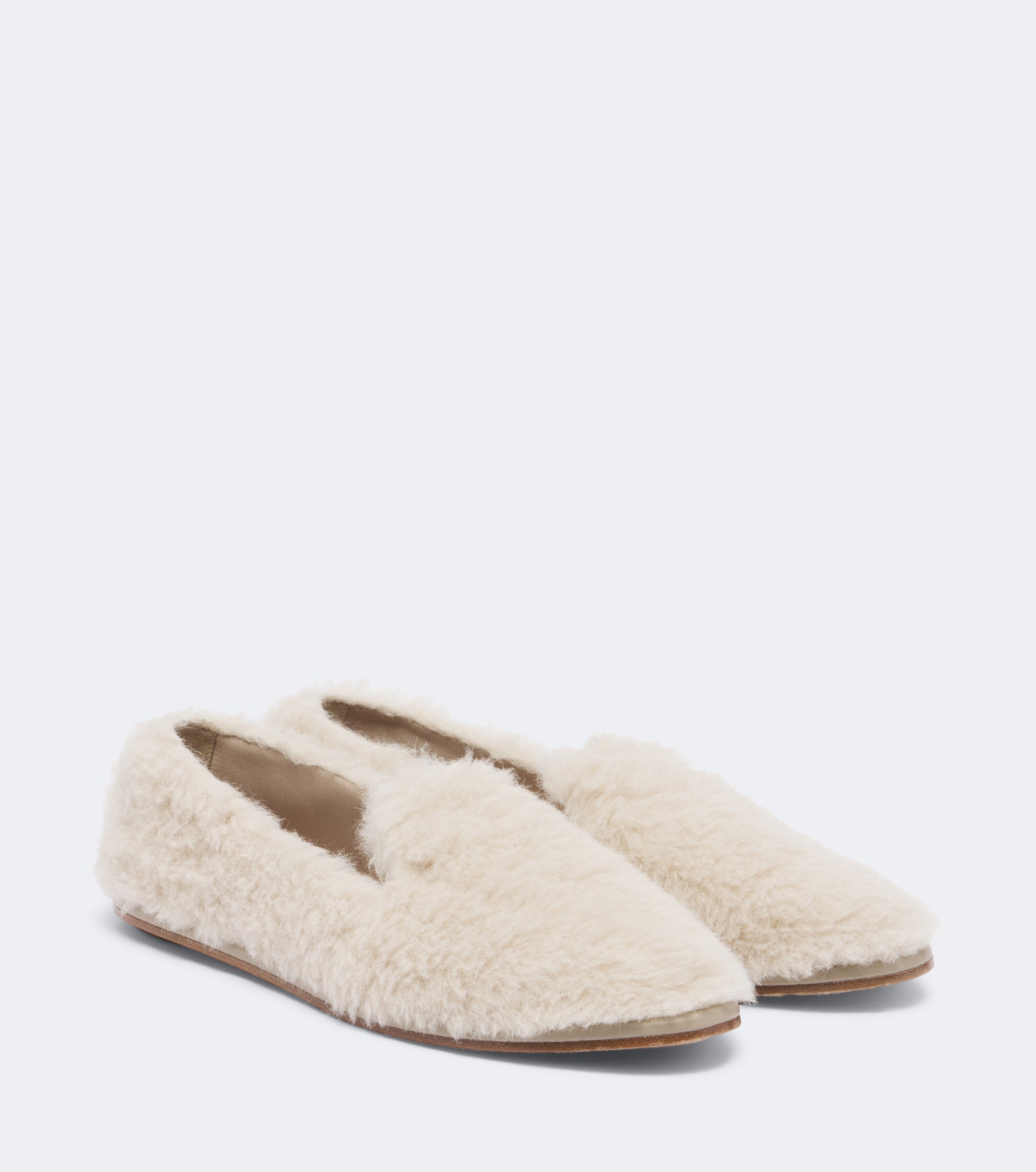 Max Mara Max Mara Shearling loafers