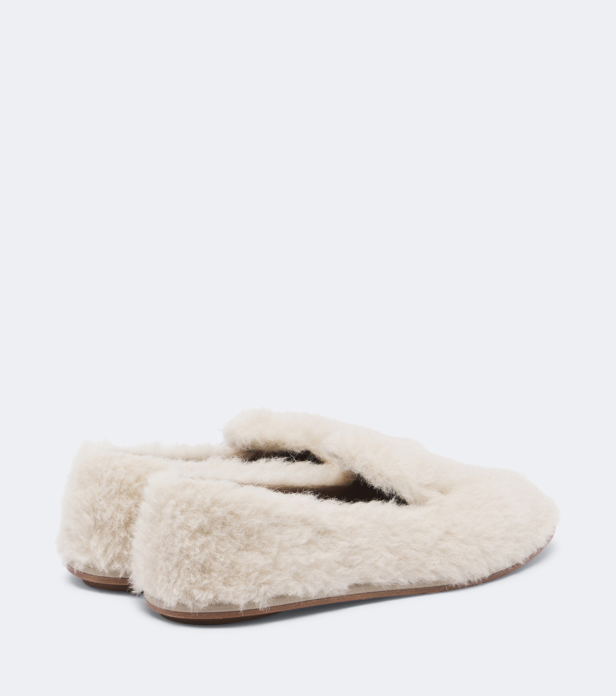 Max Mara Max Mara Shearling loafers