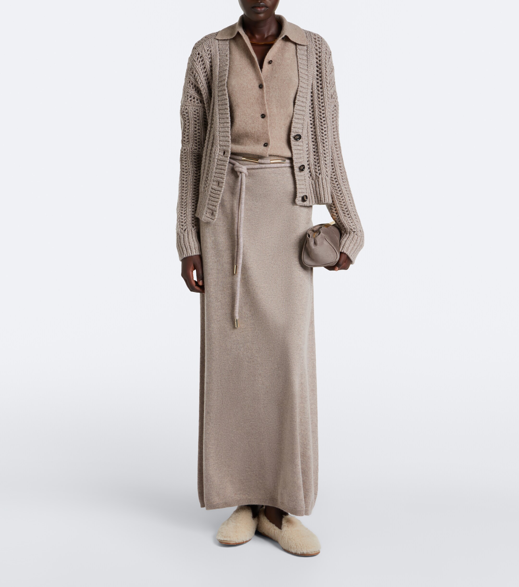 Max Mara Max Mara Shearling loafers