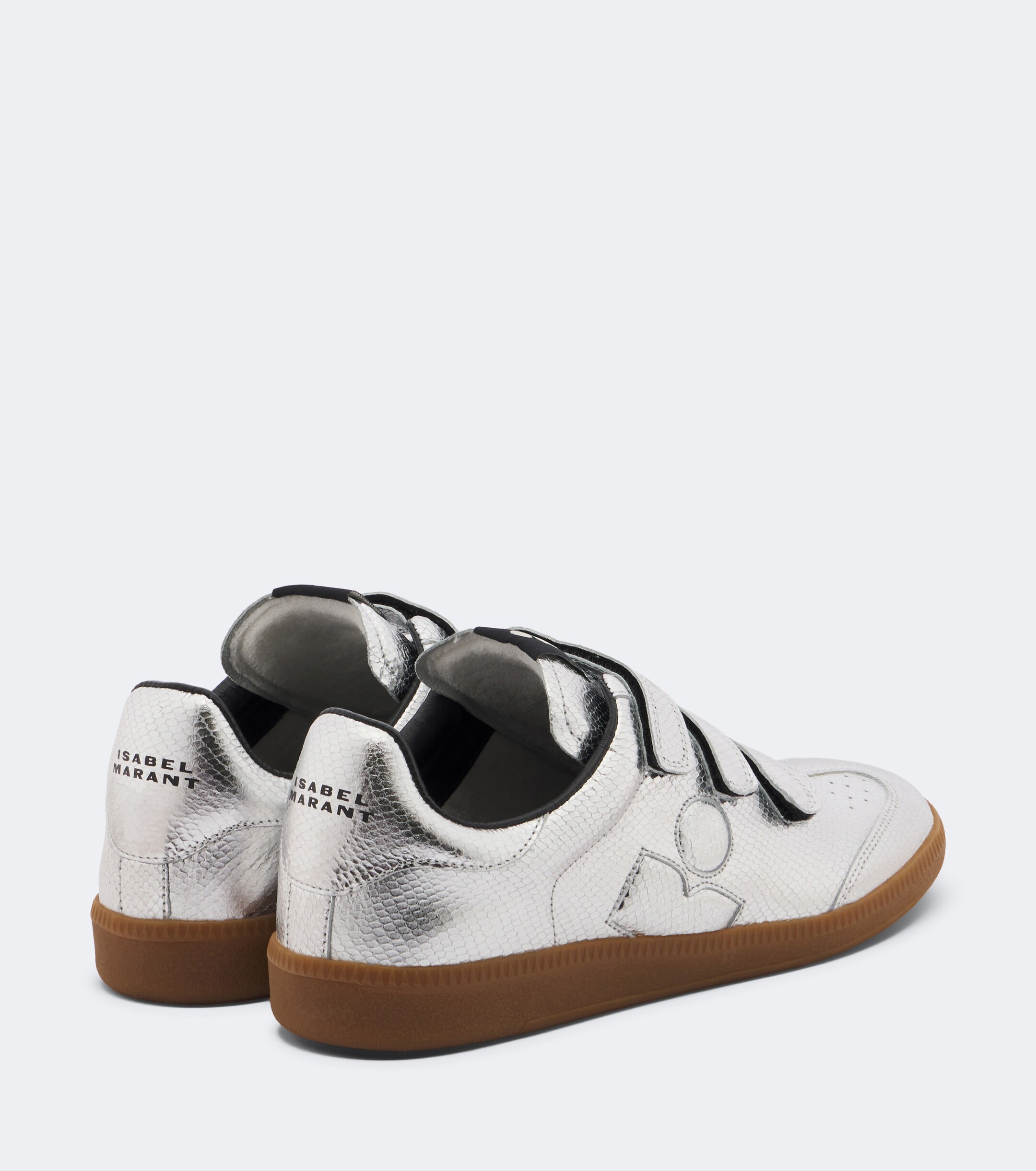 Isabel Marant Isabel Marant Beth metallic leather sneakers