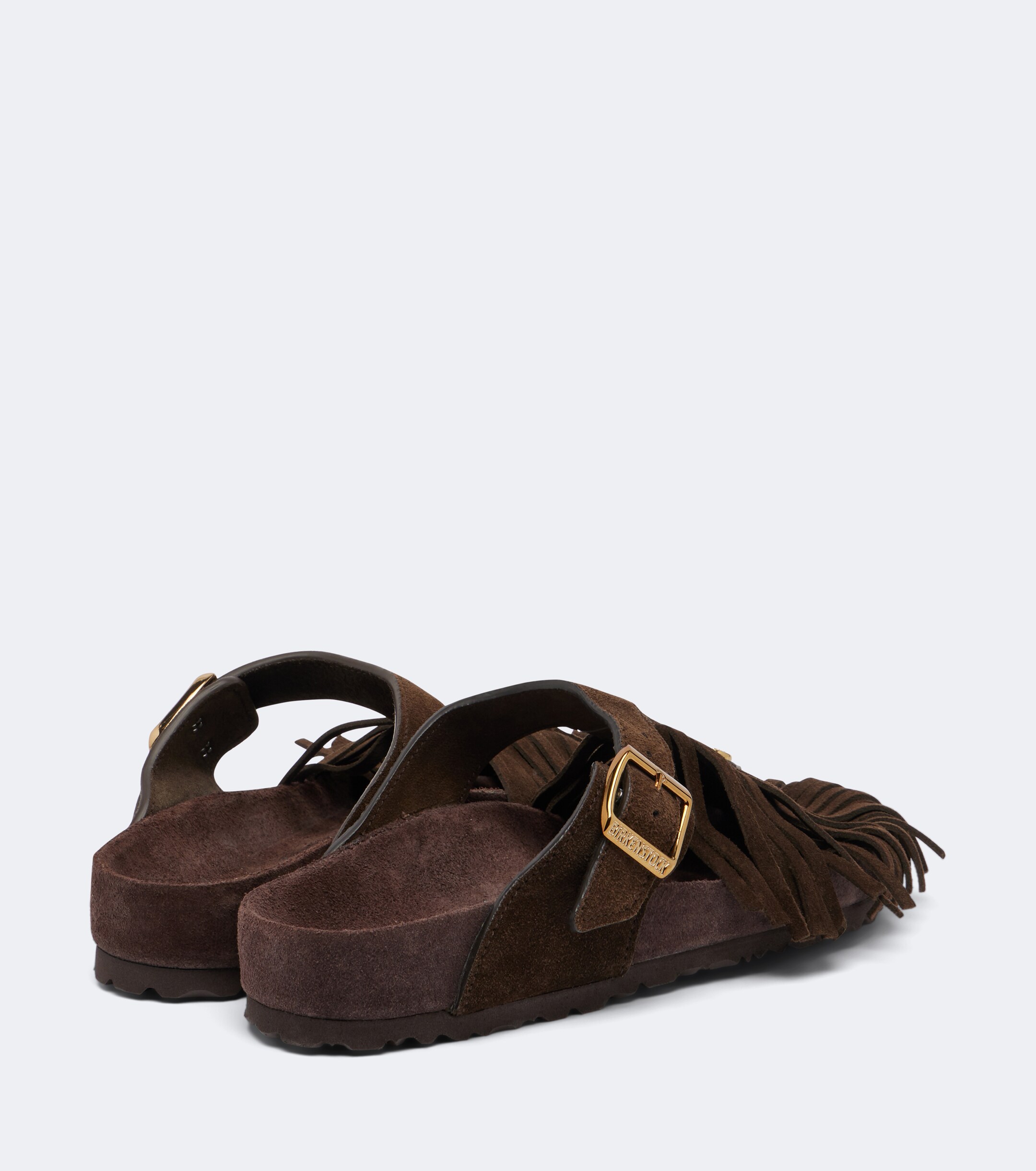 Etro Etro x Birkenstock Gizeh fringed suede sandals